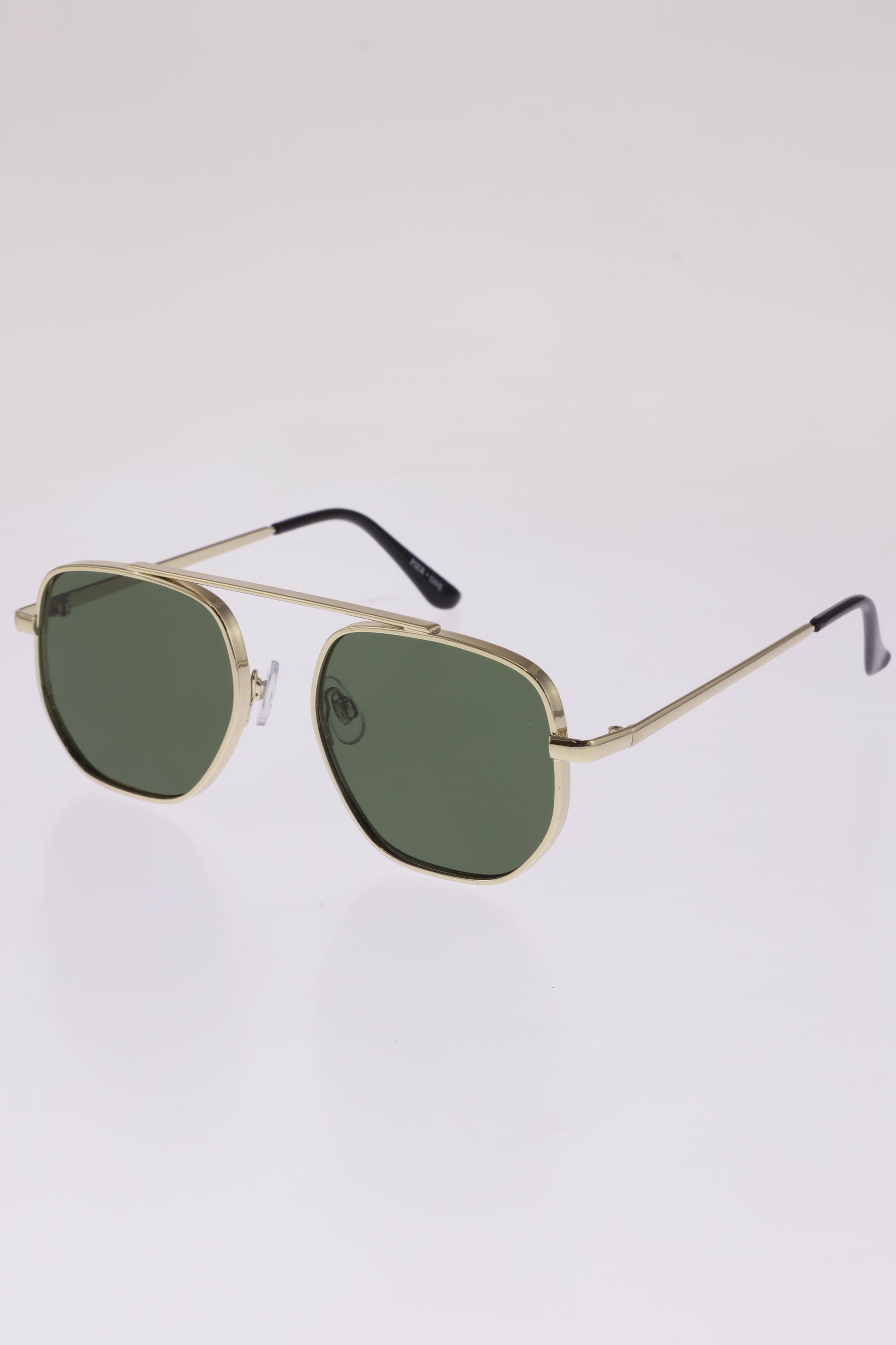 

pier one Herren Sonnenbrille, gold, Gr.
