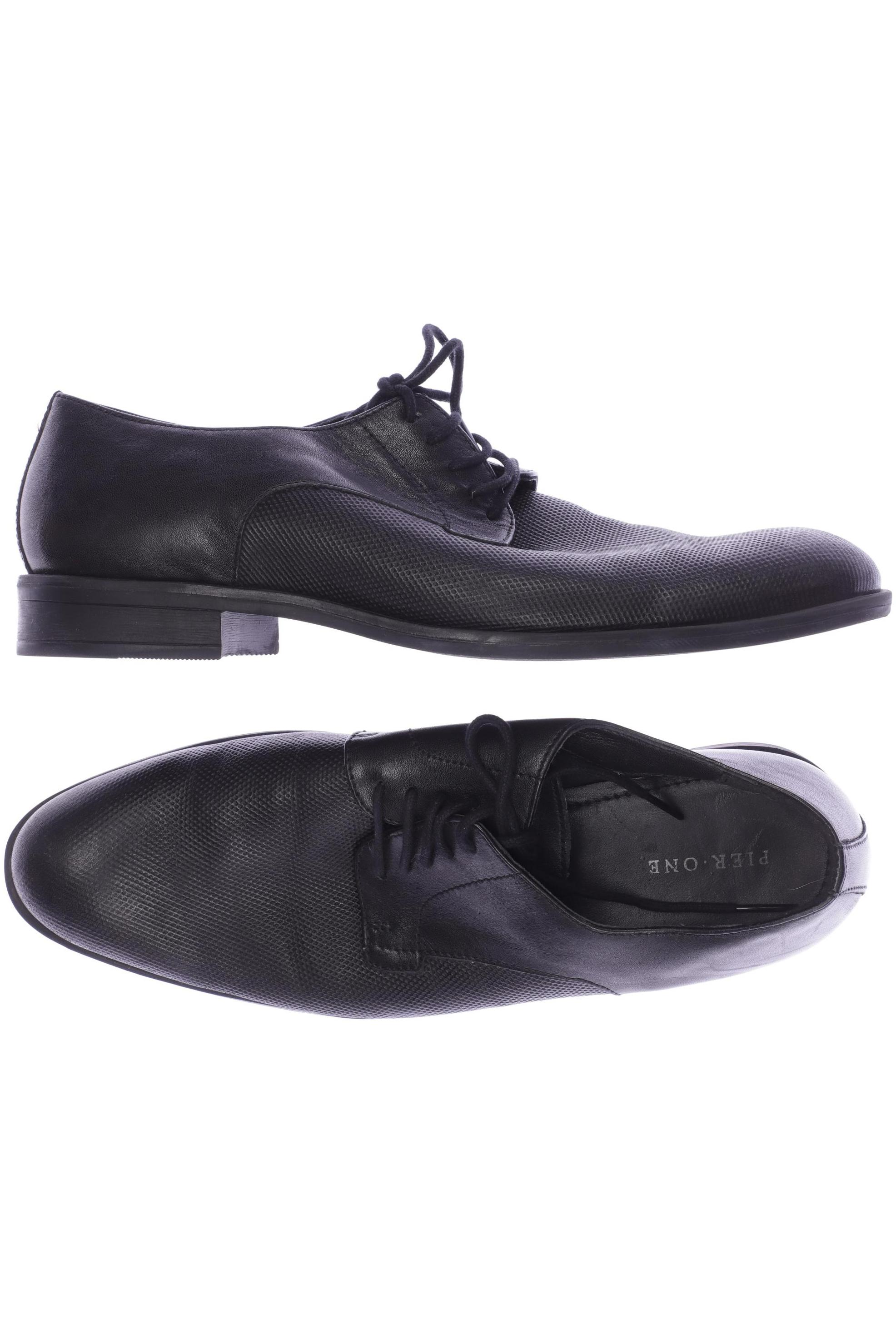 

pier one Herren Halbschuh, schwarz, Gr. 40