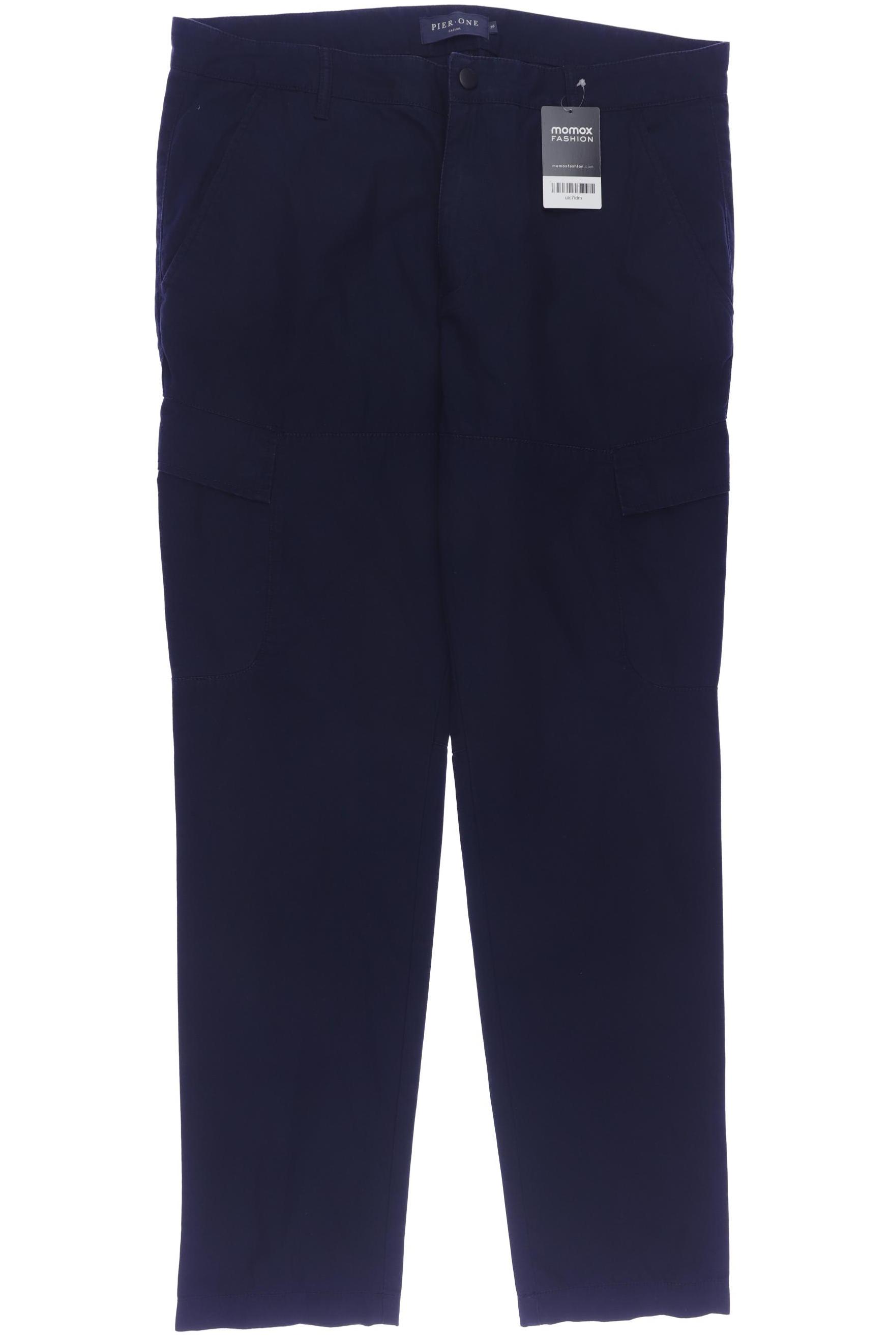 

pier one Herren Stoffhose, marineblau, Gr. 36
