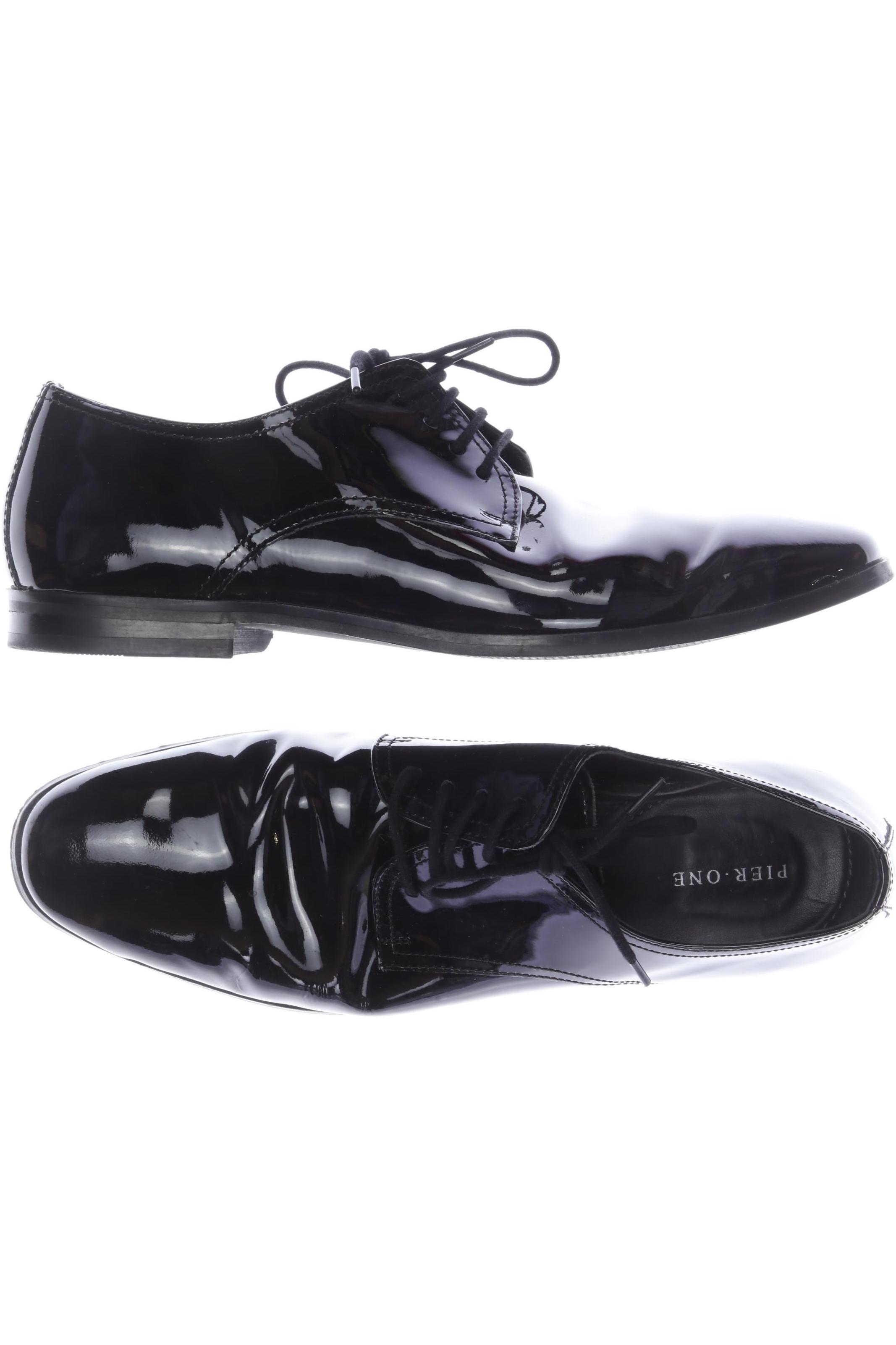 

pier one Herren Halbschuh, schwarz, Gr. 42