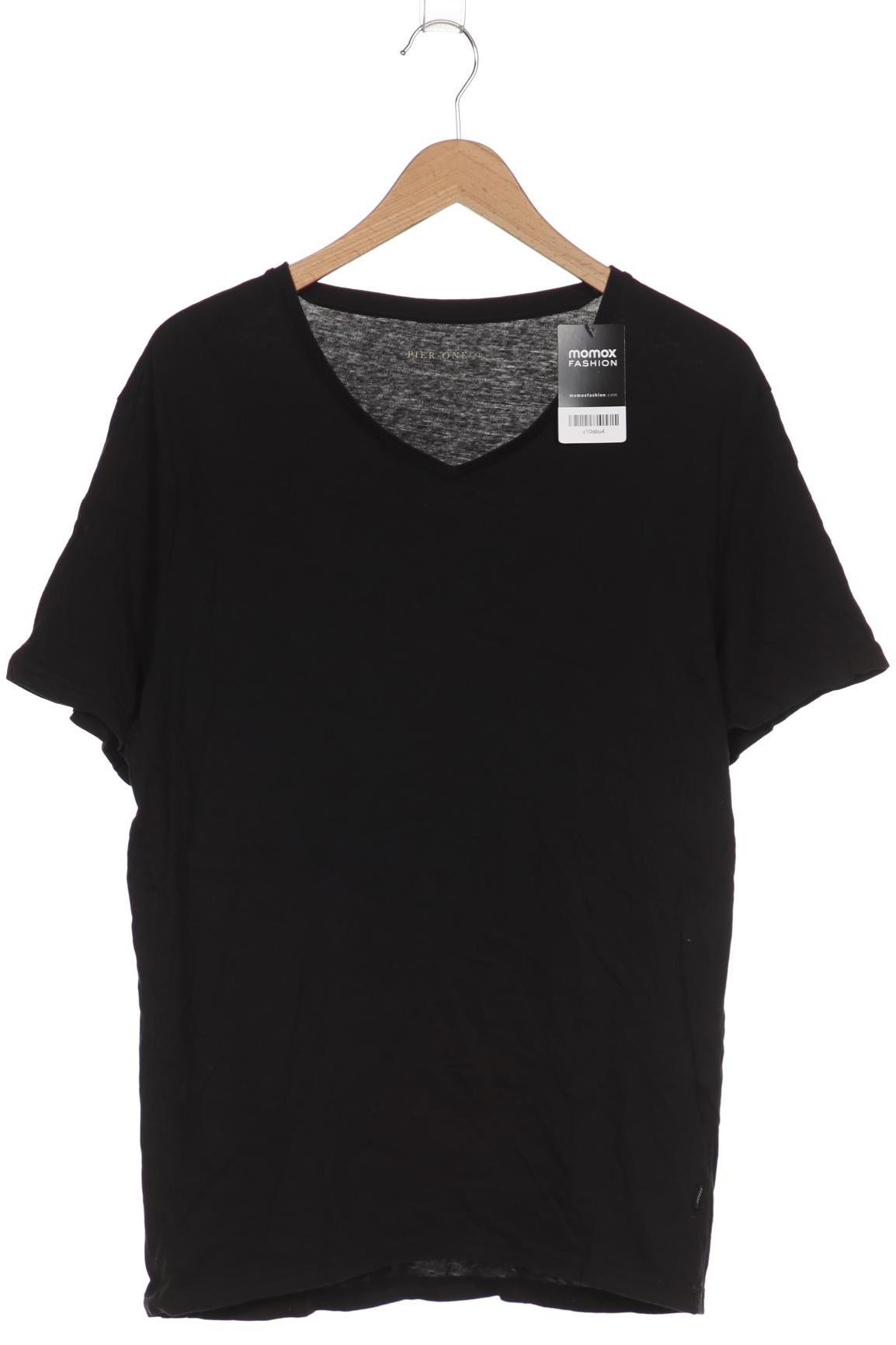 

pier one Herren T-Shirt, schwarz
