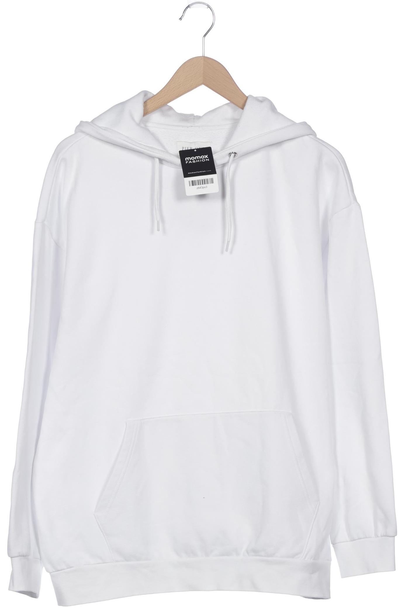 

pier one Herren Kapuzenpullover, weiß, Gr. 52