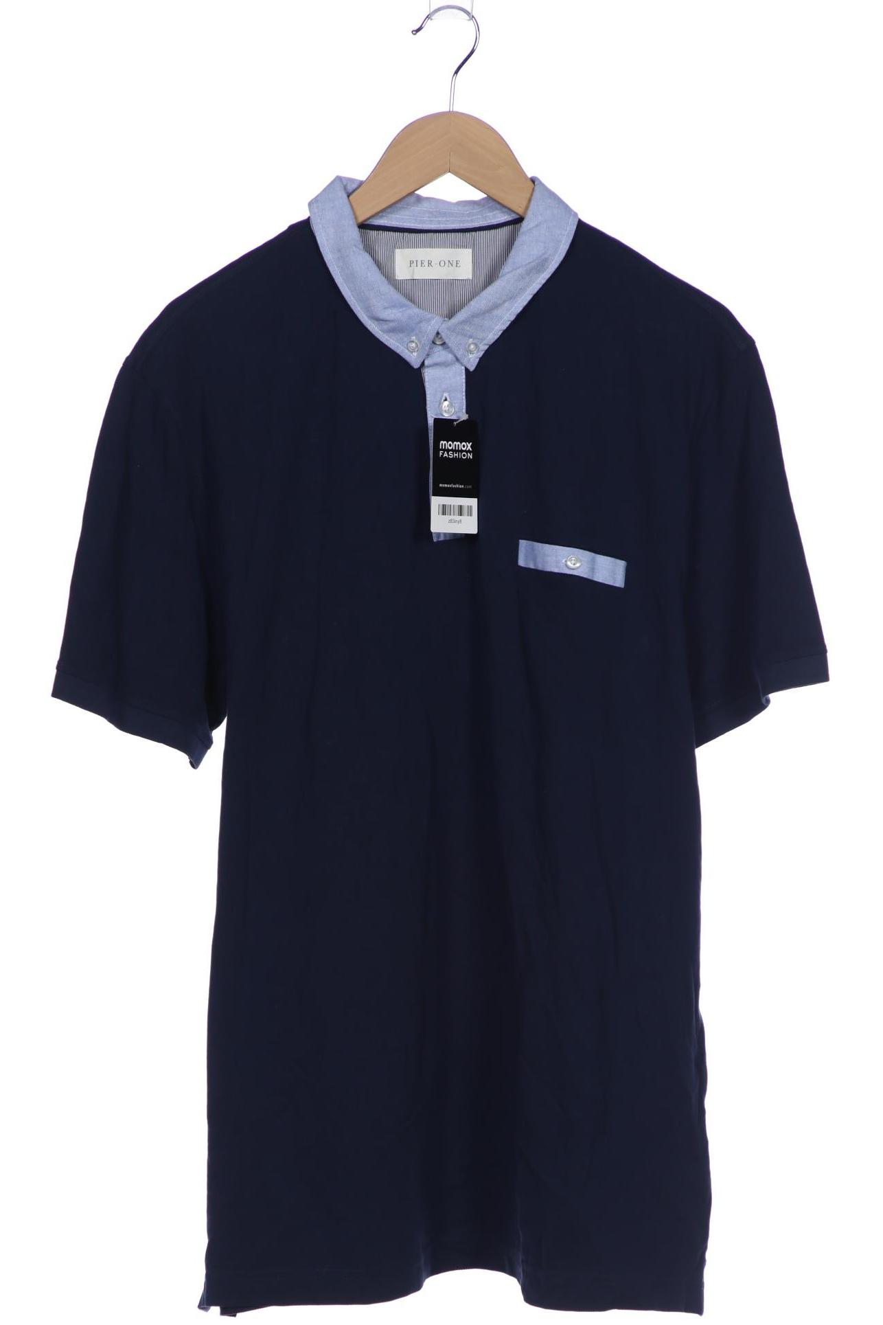 

pier one Herren Poloshirt, marineblau, Gr. 58