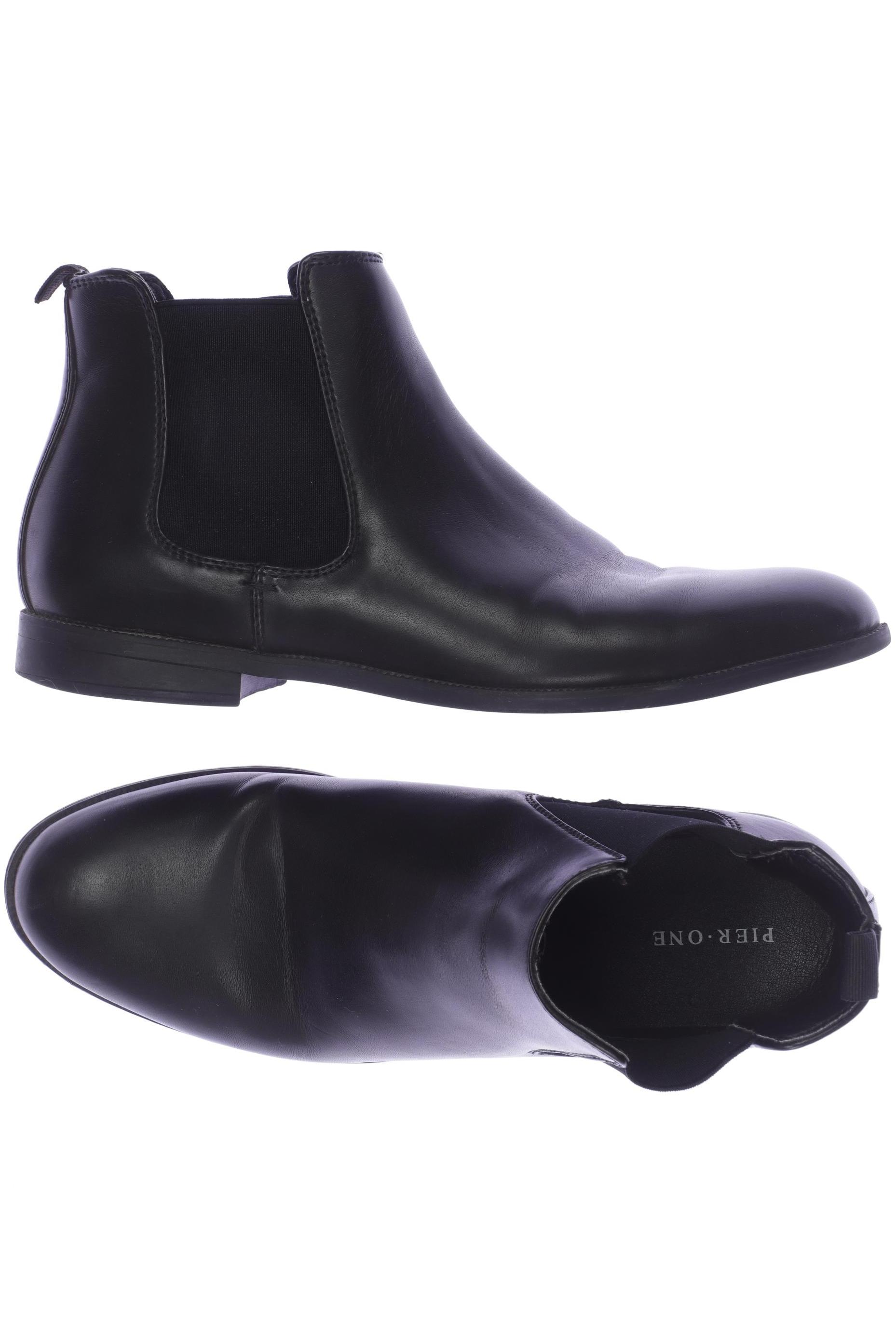 

pier one Herren Halbschuh, schwarz, Gr. 40