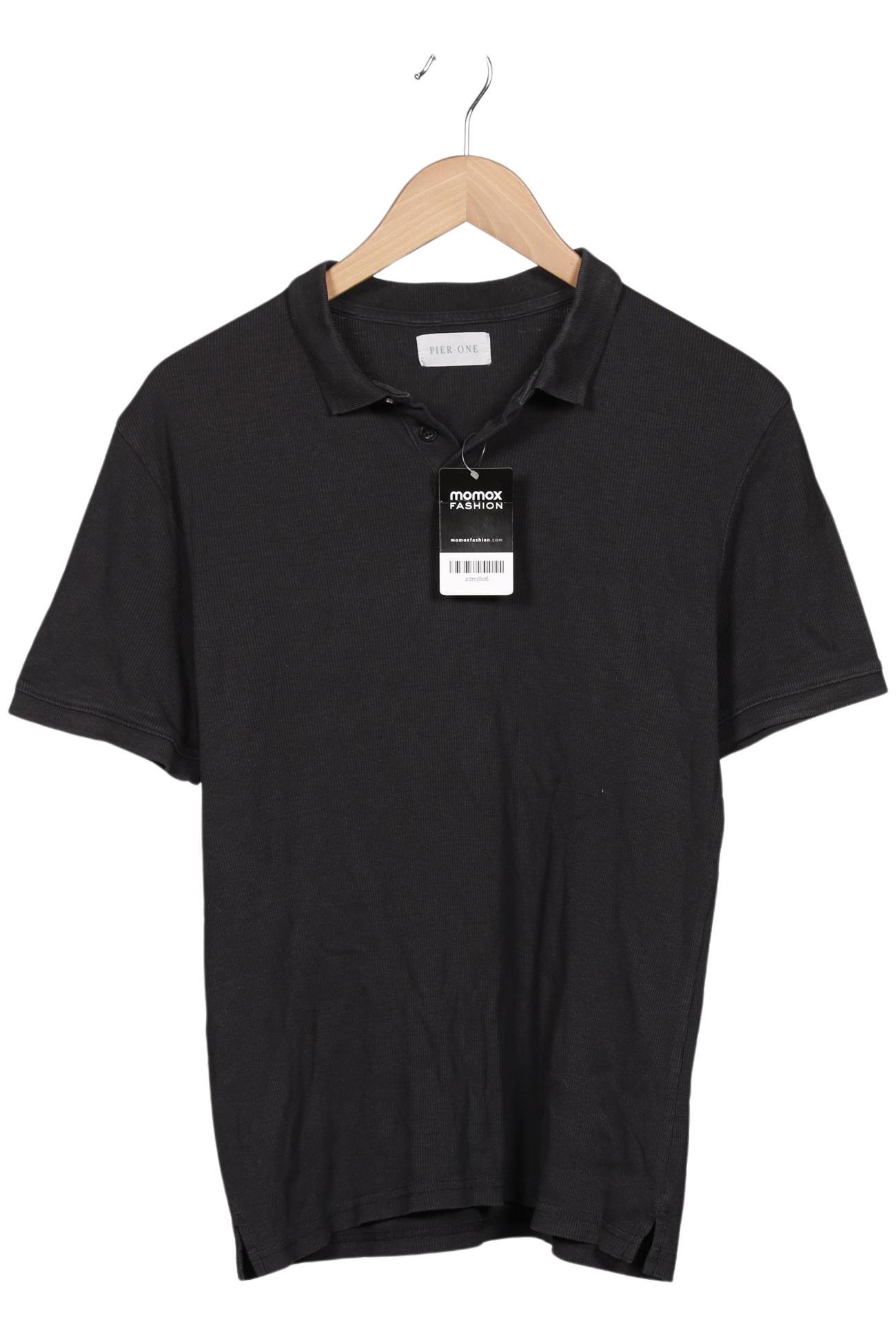 

pier one Herren Poloshirt, schwarz, Gr. 54