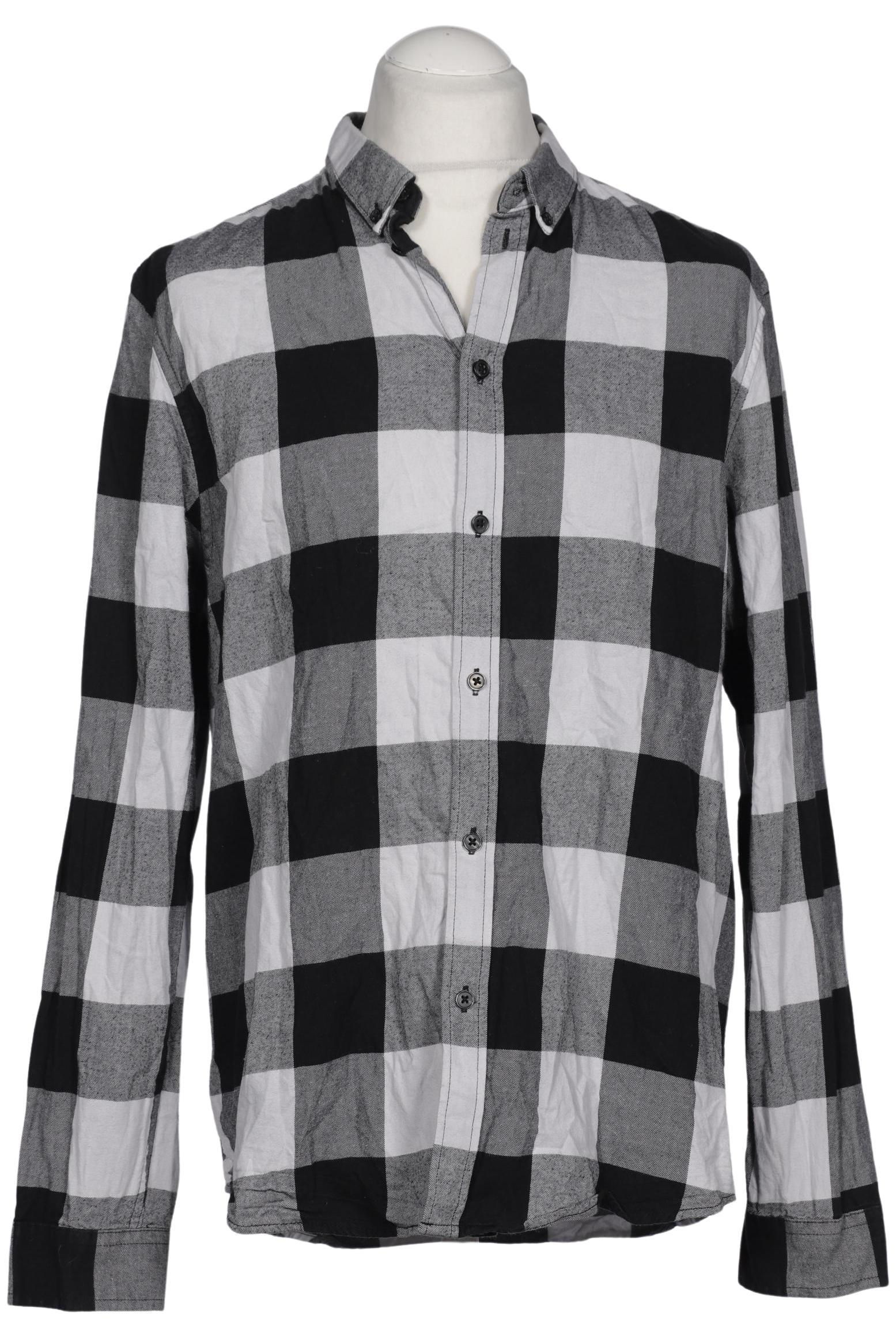 

pier one Herren Hemd, schwarz, Gr. 52