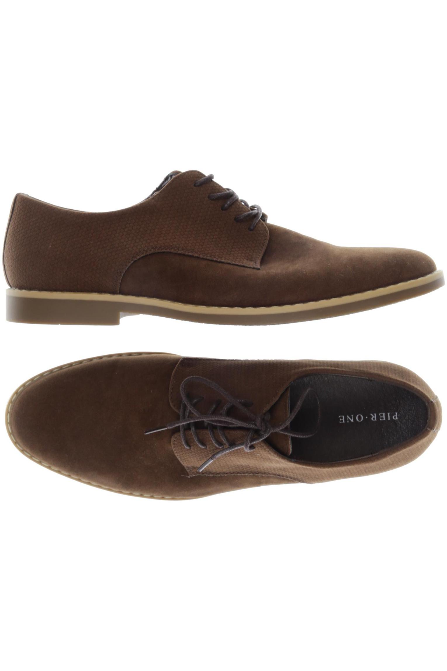 

pier one Herren Halbschuh, braun, Gr. 40