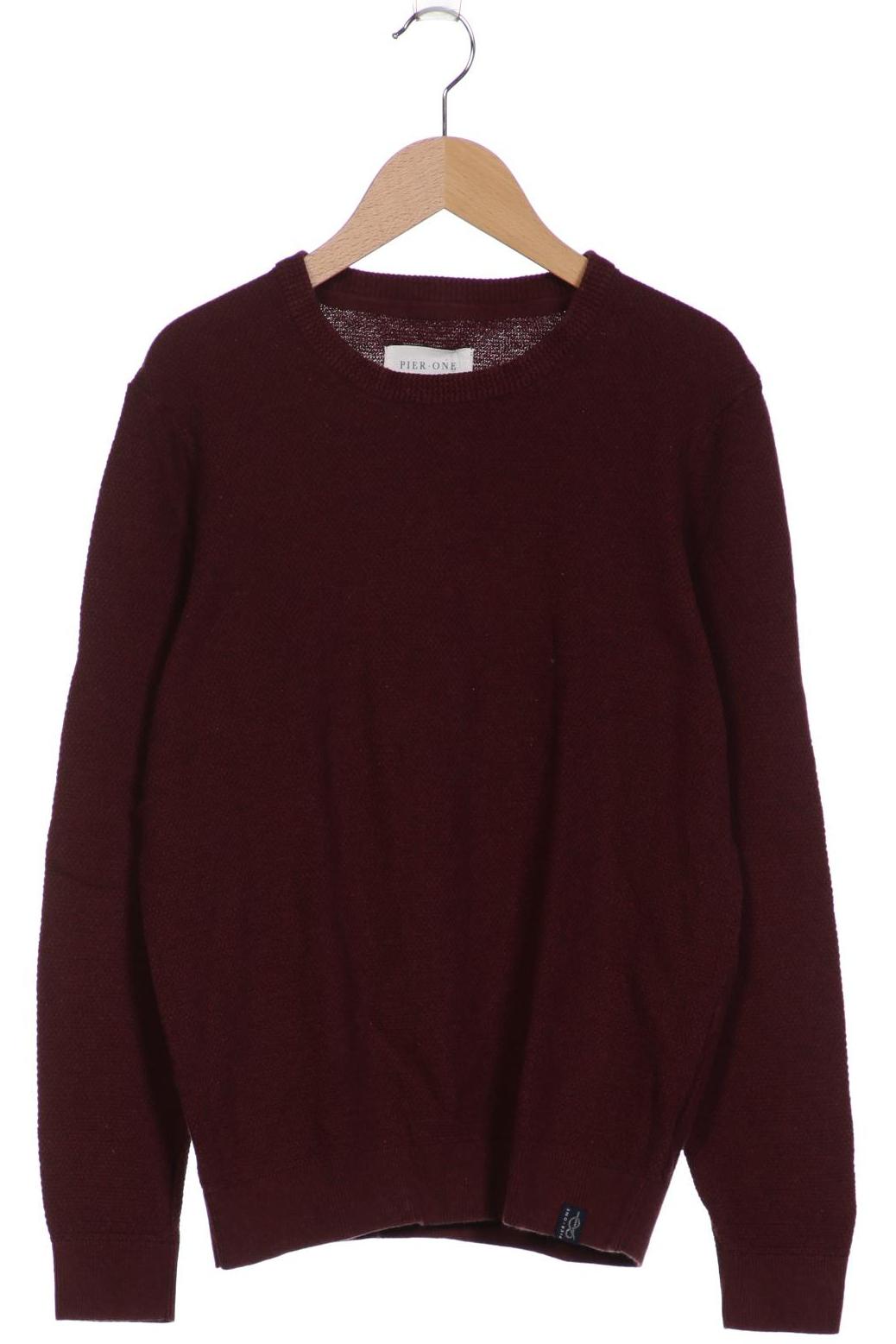 

pier one Herren Pullover, bordeaux, Gr. 48