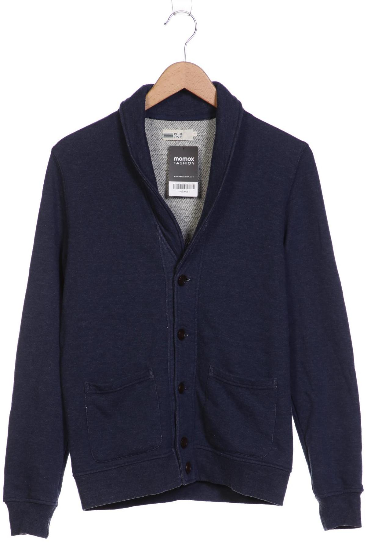 

pier one Herren Strickjacke, blau, Gr. 46