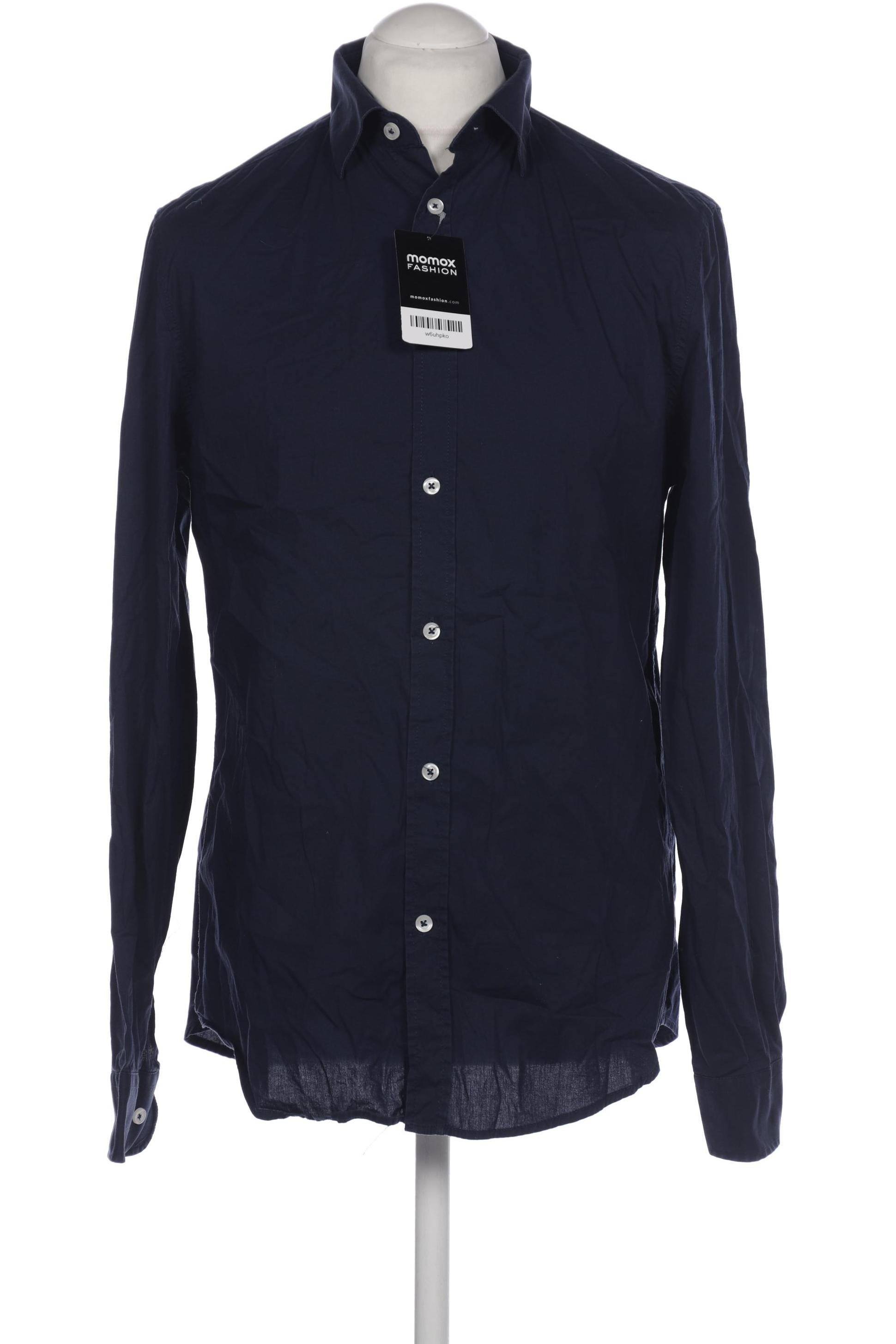 

pier one Herren Hemd, marineblau, Gr. 52