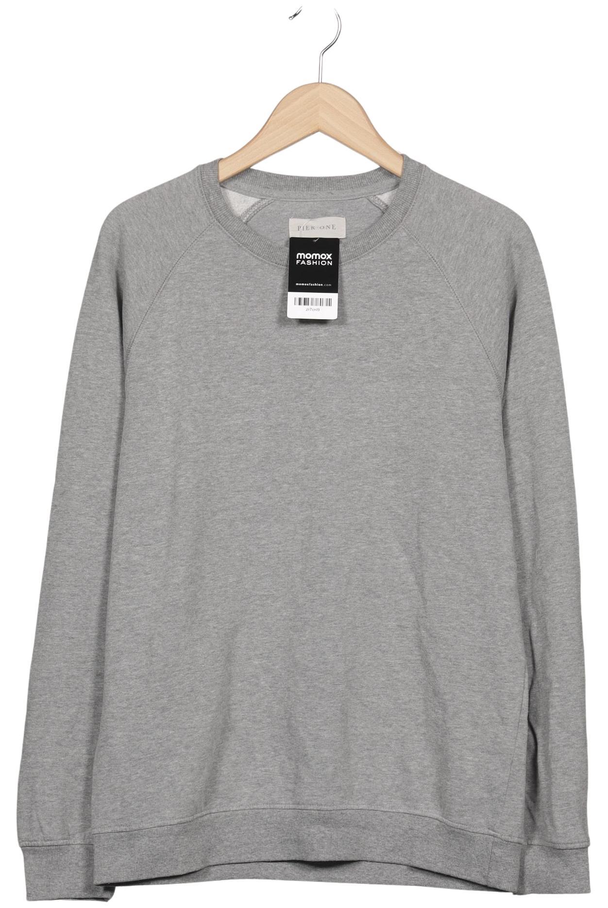 

pier one Herren Sweatshirt, grau, Gr. 52