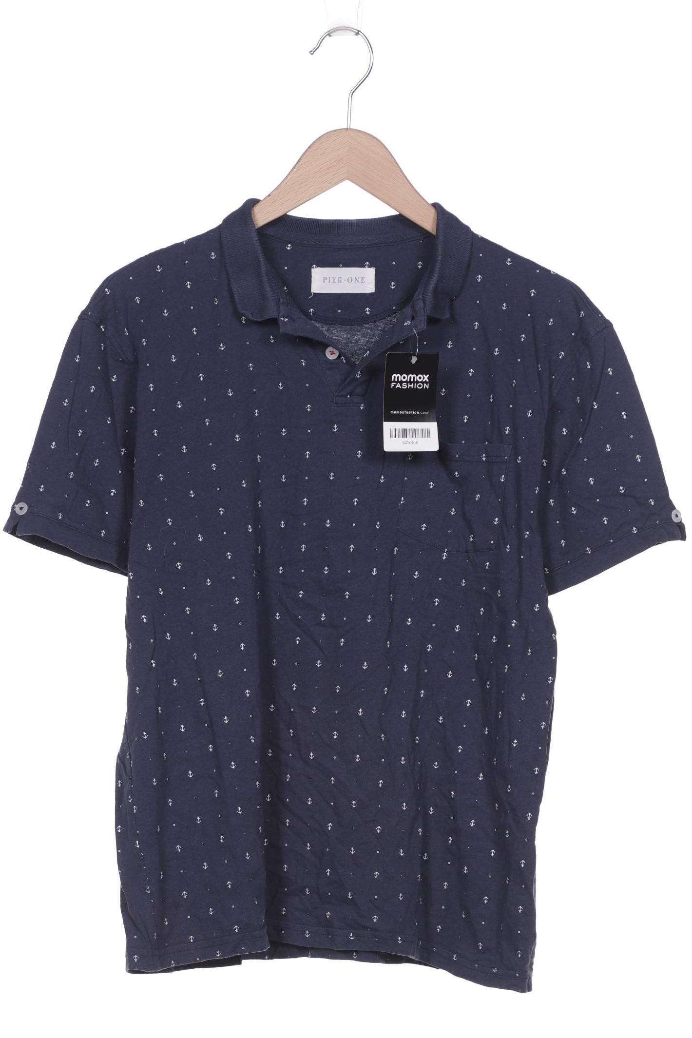 

pier one Herren Poloshirt, marineblau, Gr. 52