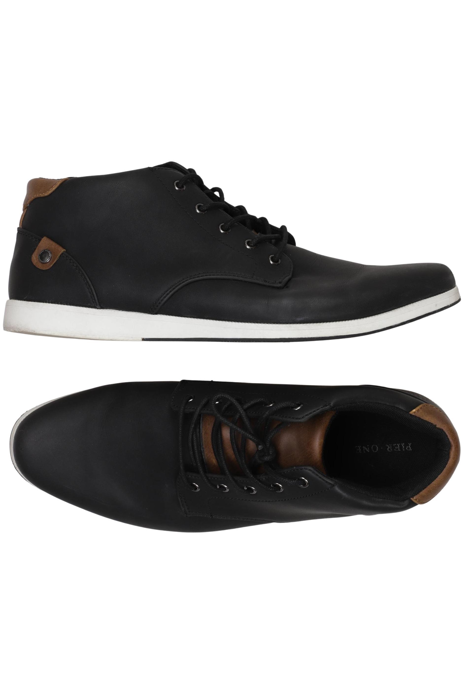 

pier one Herren Halbschuh, schwarz, Gr. 45