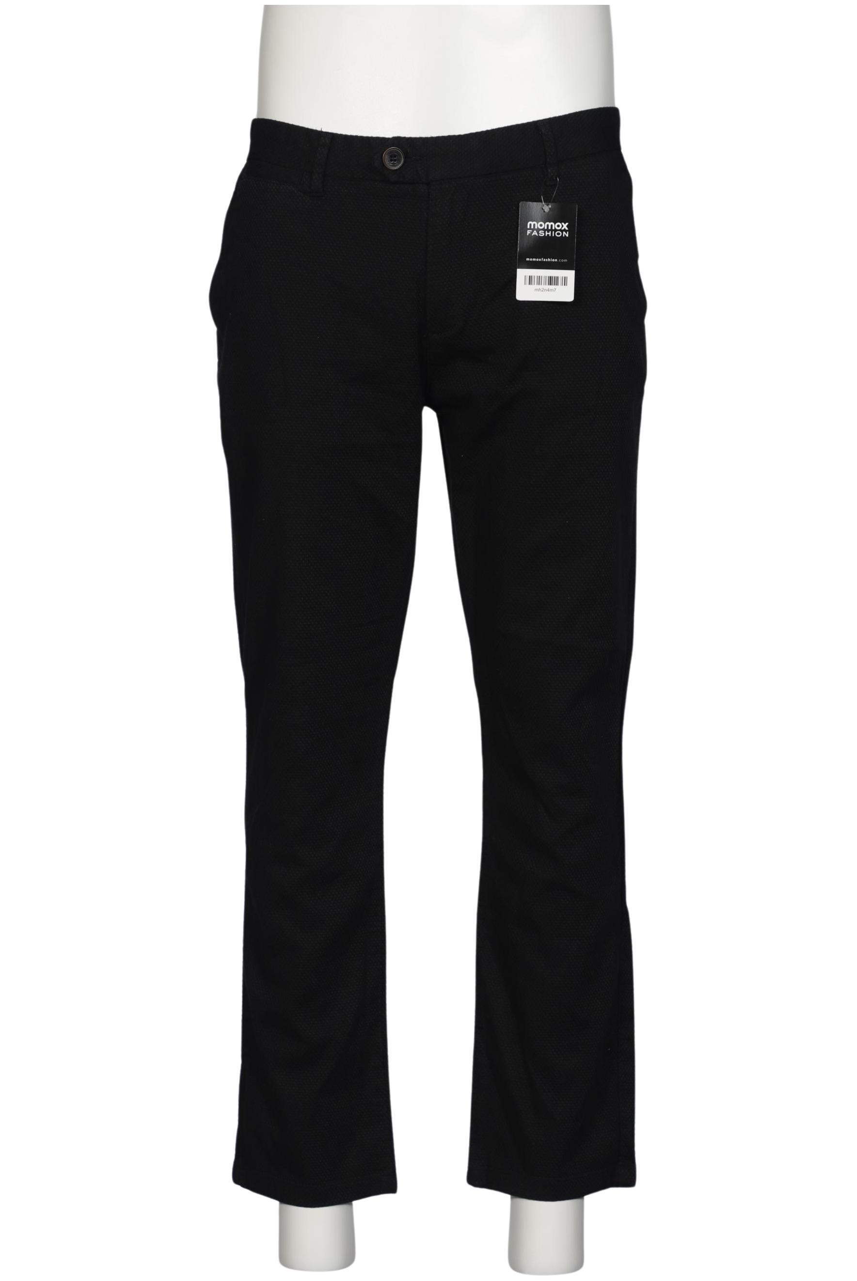 Thumbnail - Piero Guidi Herren Stoffhose, schwarz, Gr. 34