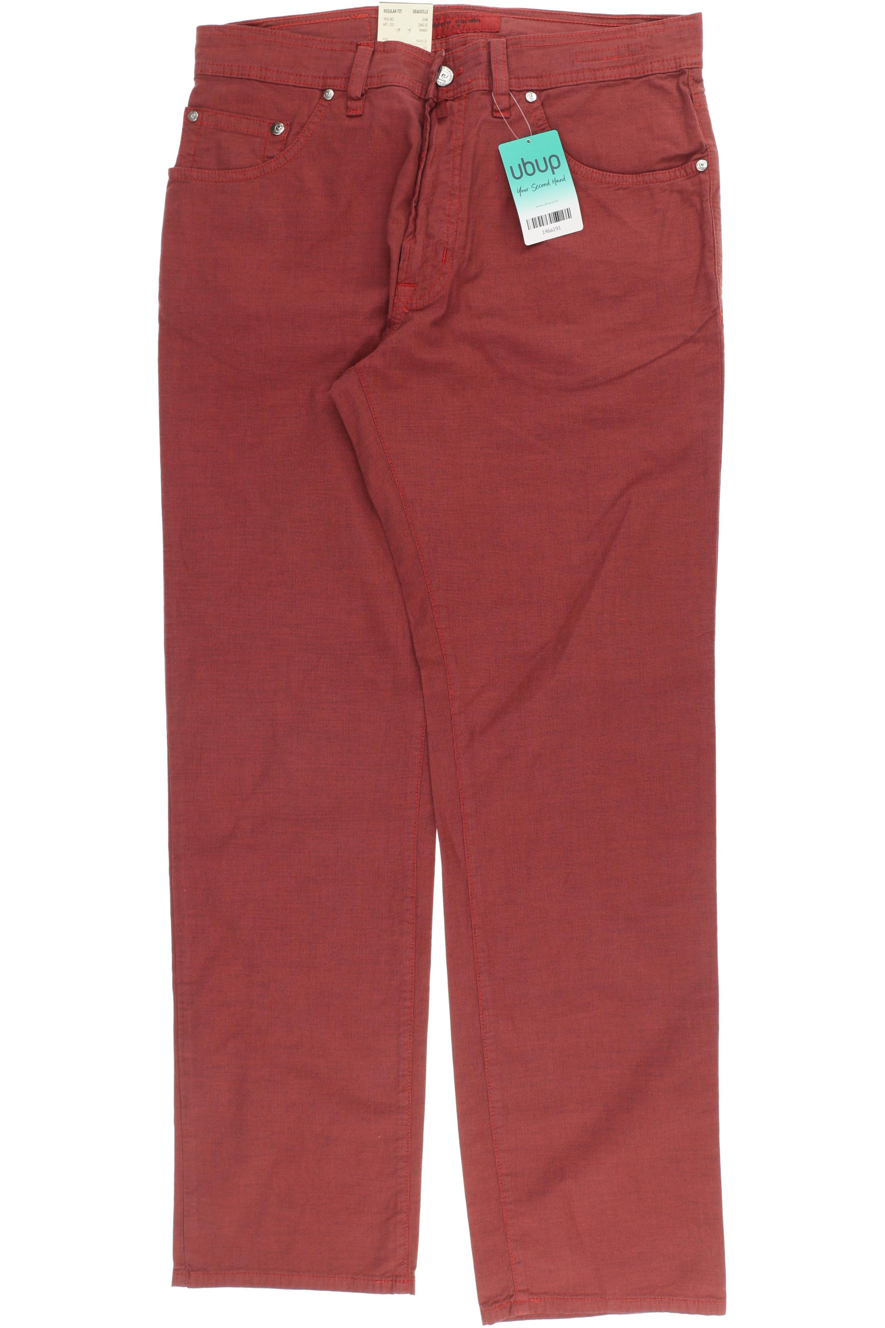 Thumbnail - Pierre Cardin Herren Stoffhose, rot, Gr. 34