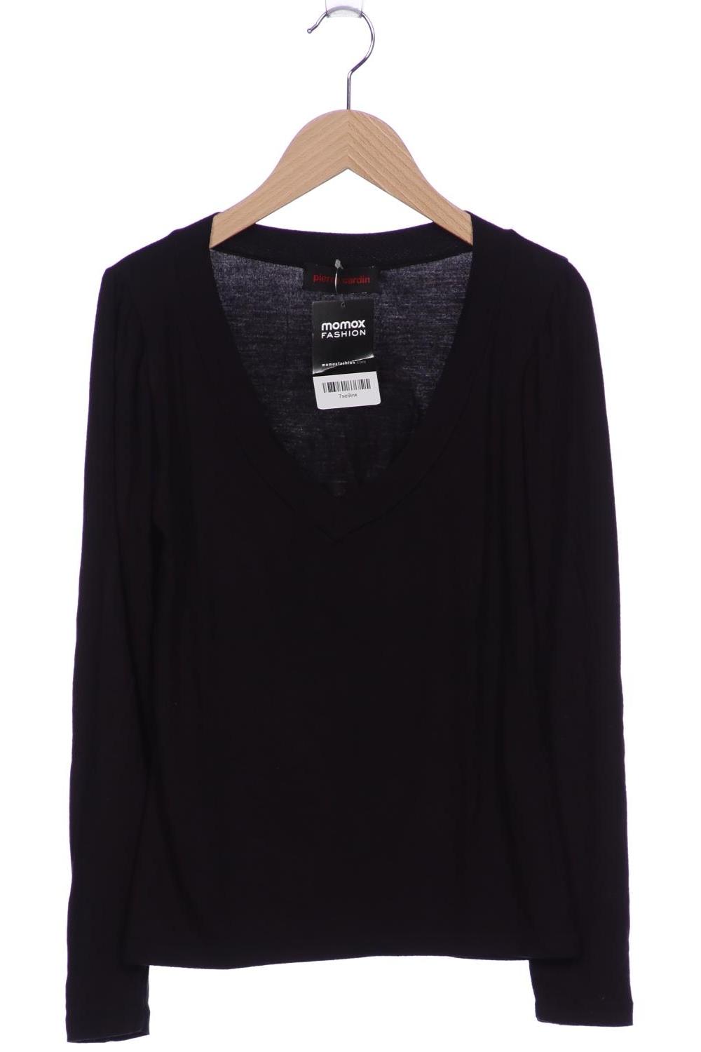 

Pierre Cardin Damen Langarmshirt, schwarz, Gr. 38