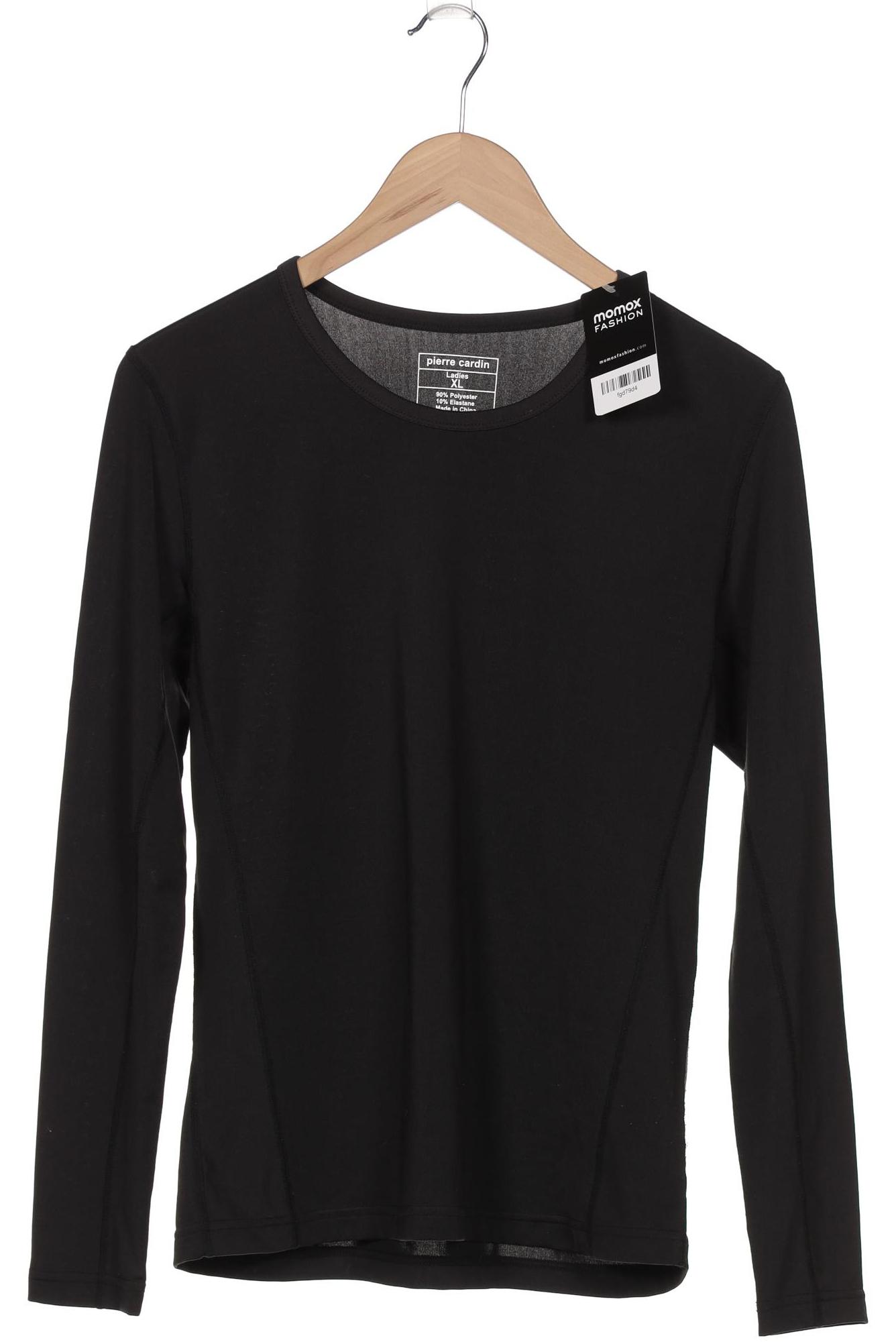 

Pierre Cardin Damen Langarmshirt, schwarz, Gr. 44