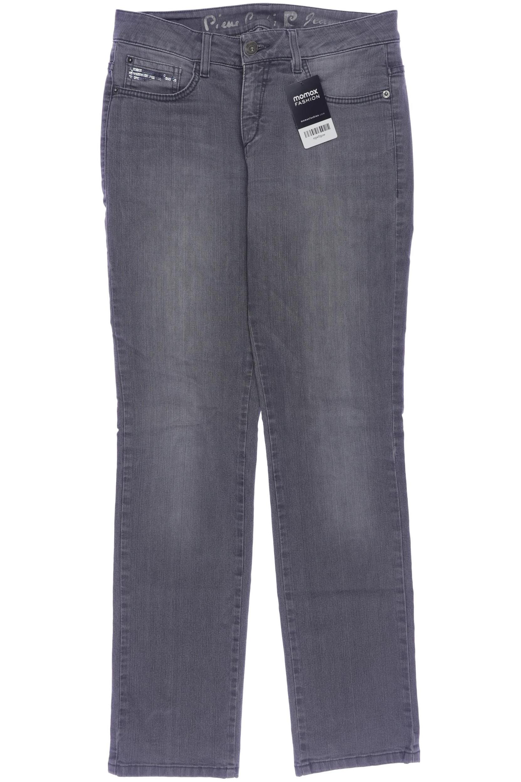 

Pierre Cardin Damen Jeans, grau, Gr. 28