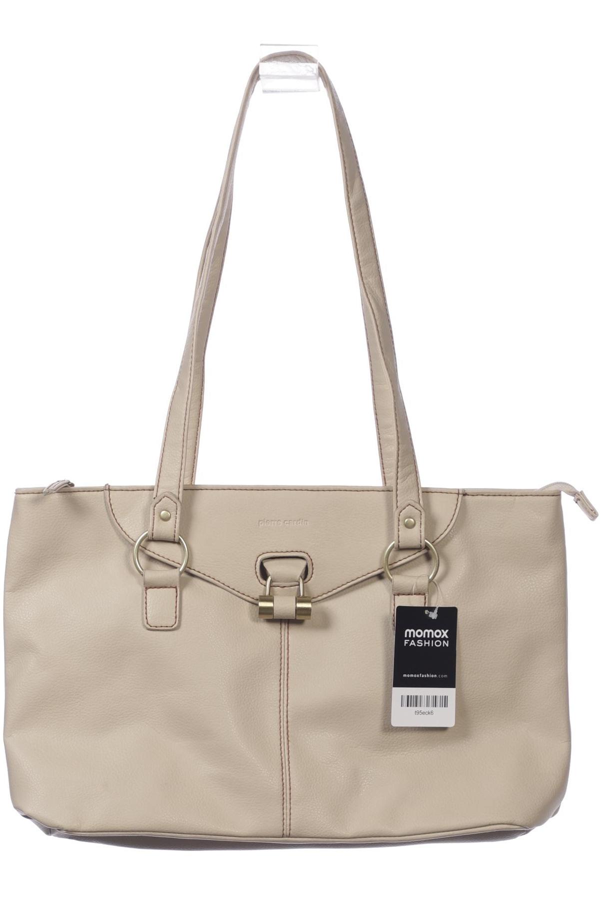 

Pierre Cardin Damen Handtasche, beige, Gr.