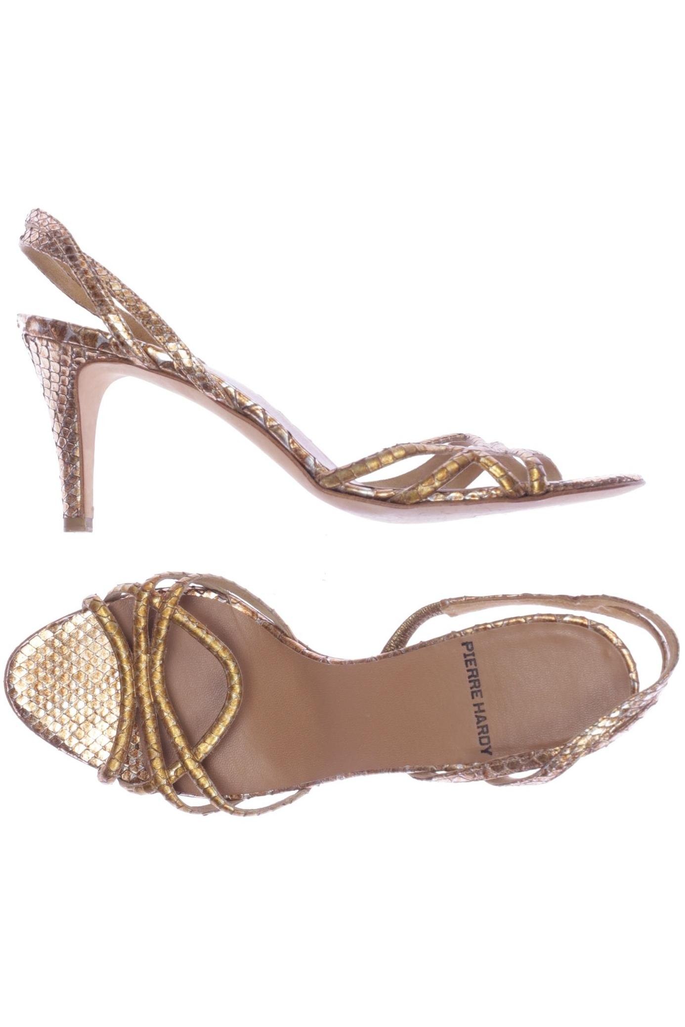 

Pierre Hardy Damen Sandale, gold, Gr. 37.5