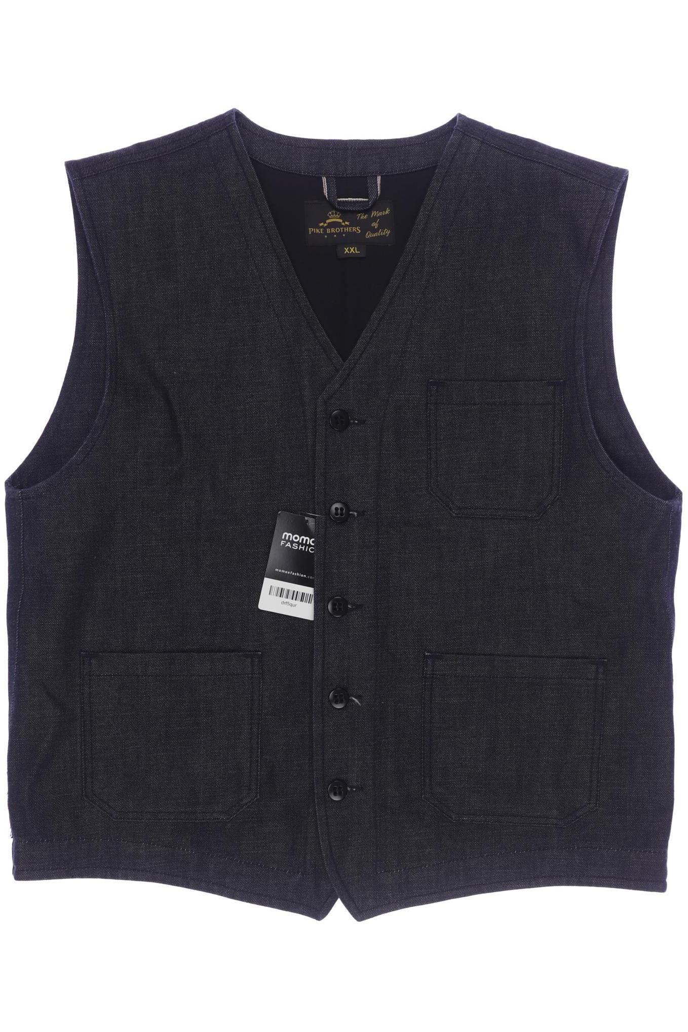

Pike Brothers Herren Weste, marineblau, Gr. 56