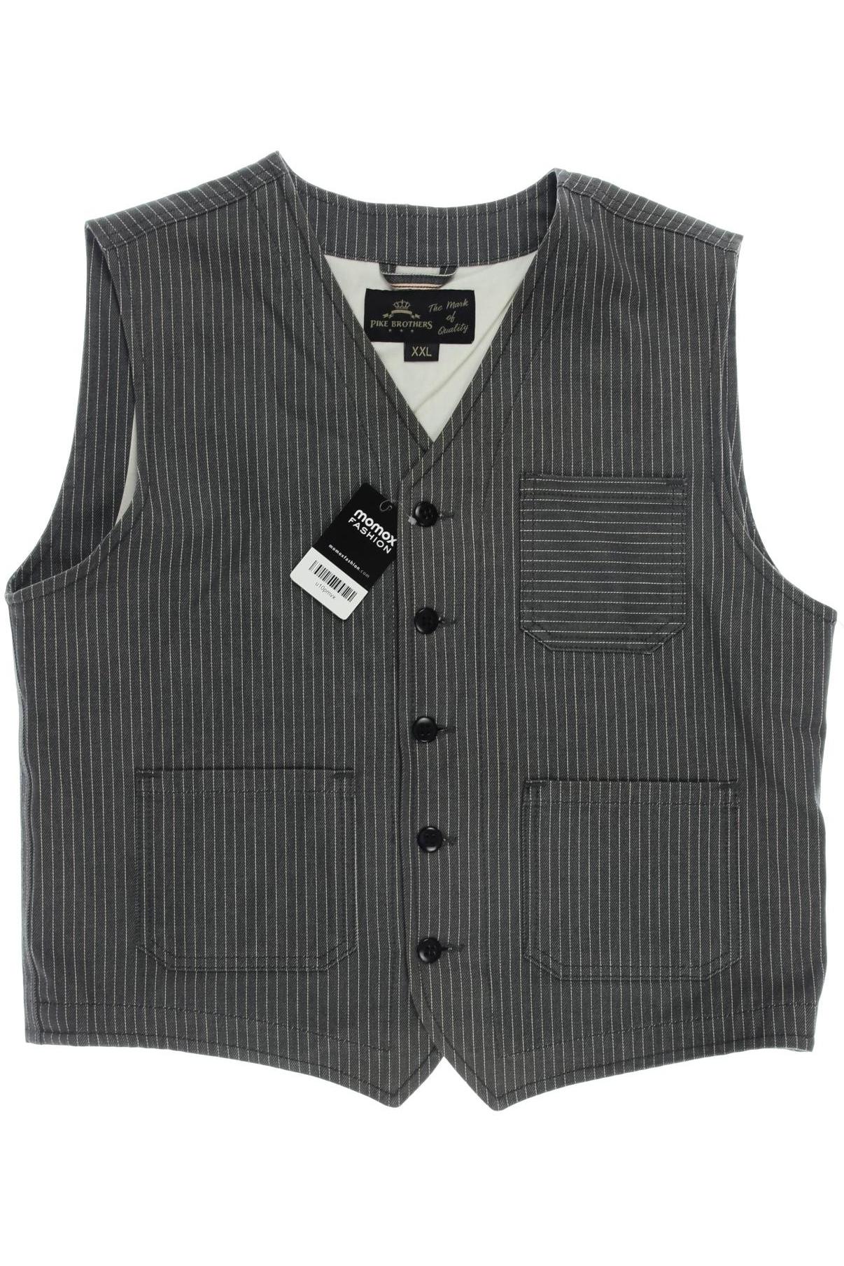 

Pike Brothers Herren Weste, grau, Gr. 56