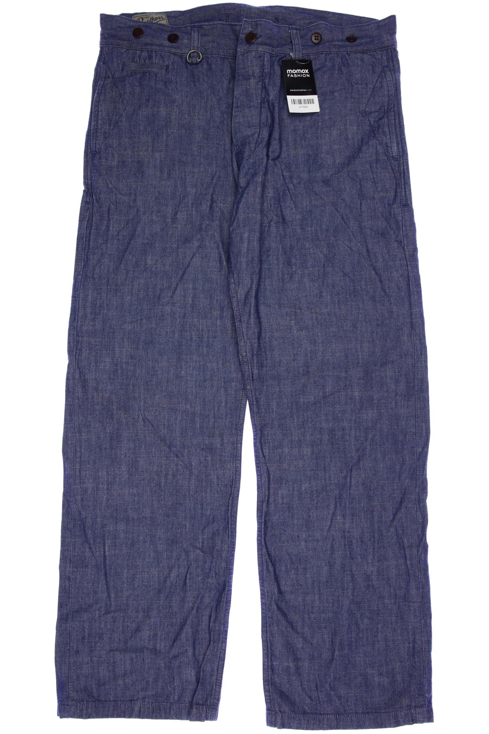 Thumbnail - Pike Brothers Herren Stoffhose, blau, Gr. 38