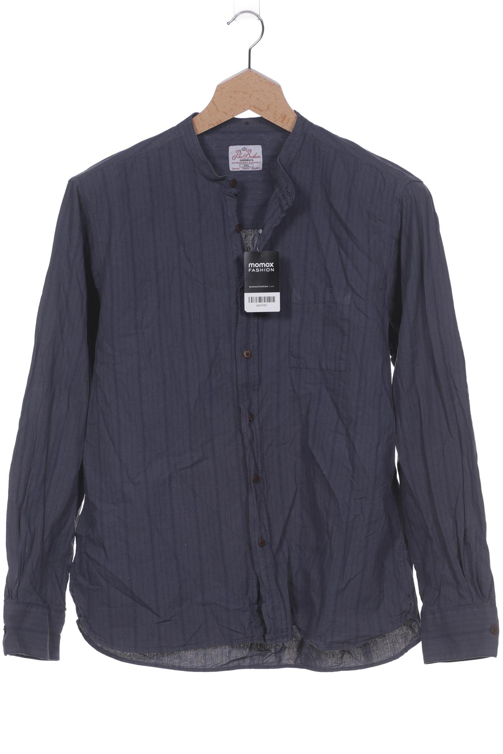 

Pike Brothers Herren Hemd, marineblau, Gr. 56