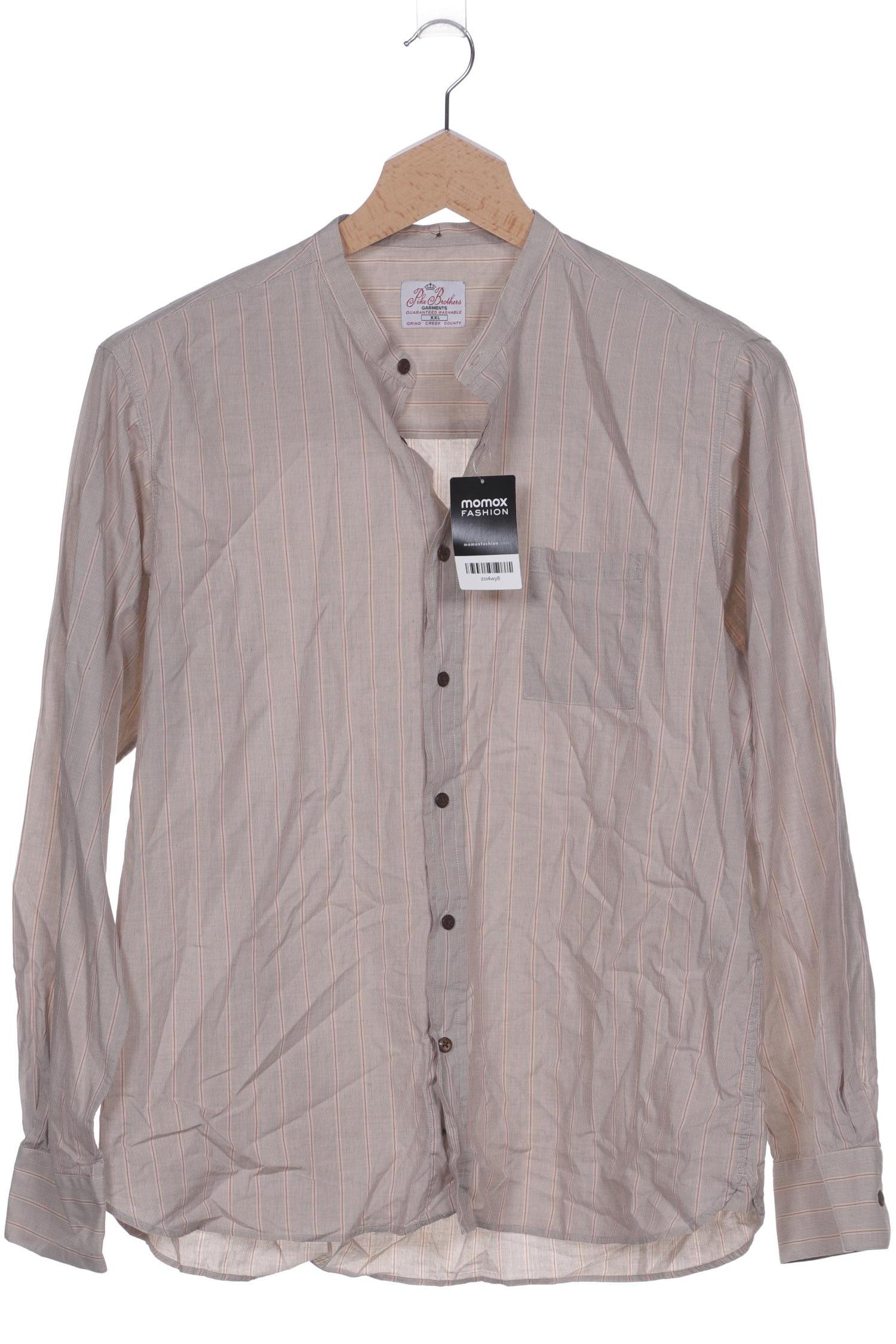 

Pike Brothers Herren Hemd, beige, Gr. 56