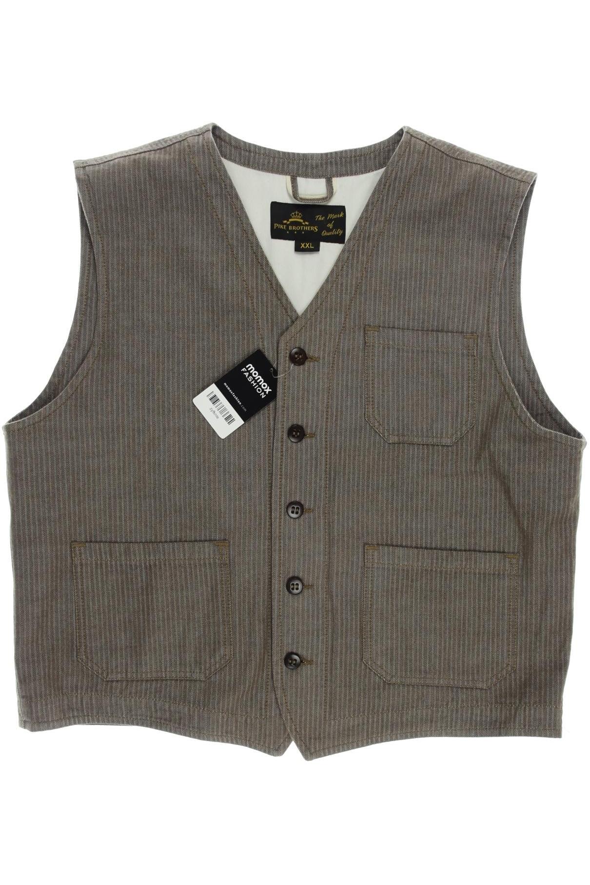 

Pike Brothers Herren Weste, braun, Gr. 56