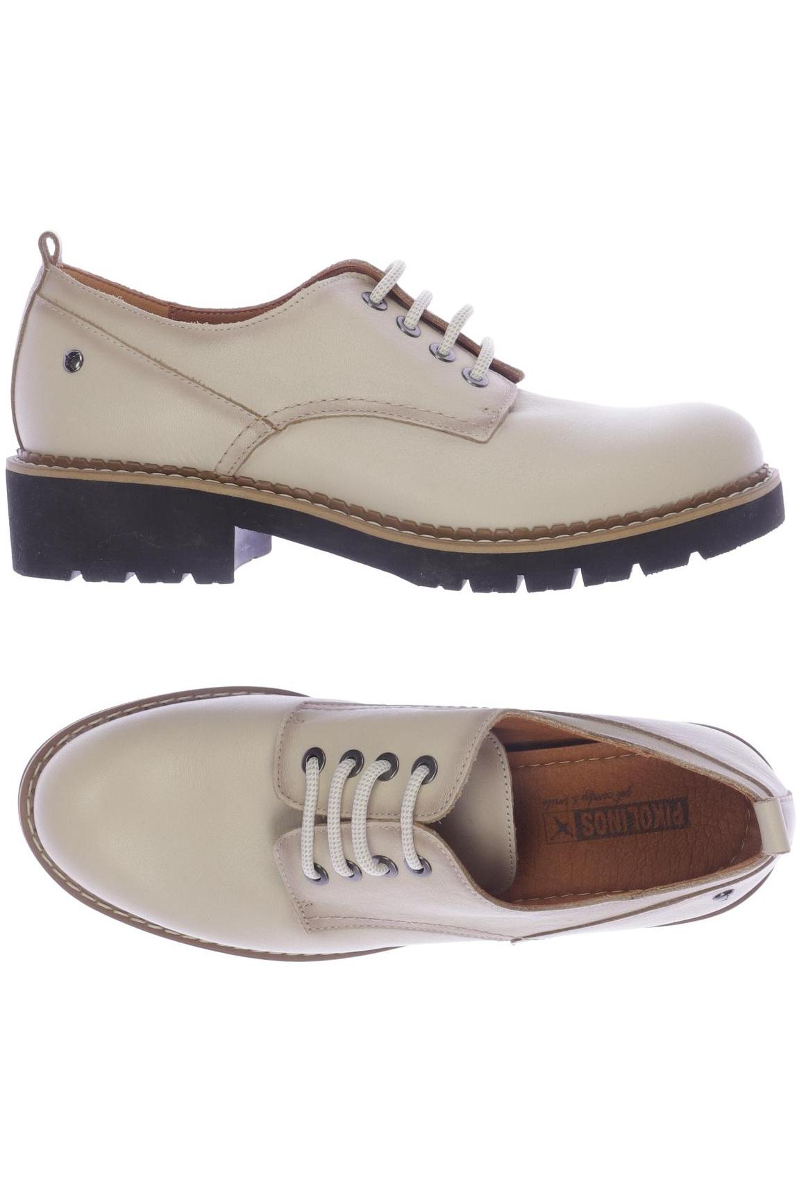 

PIKOLINOS Damen Halbschuh, cremeweiß