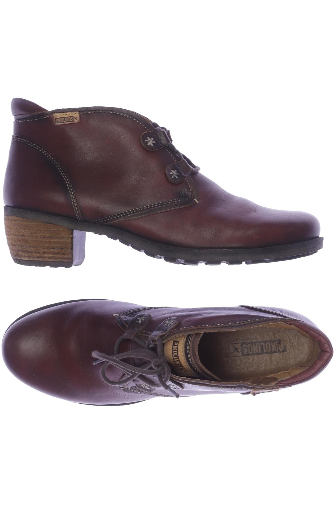 

Pikolinos Damen Stiefelette, bordeaux, Gr. 42