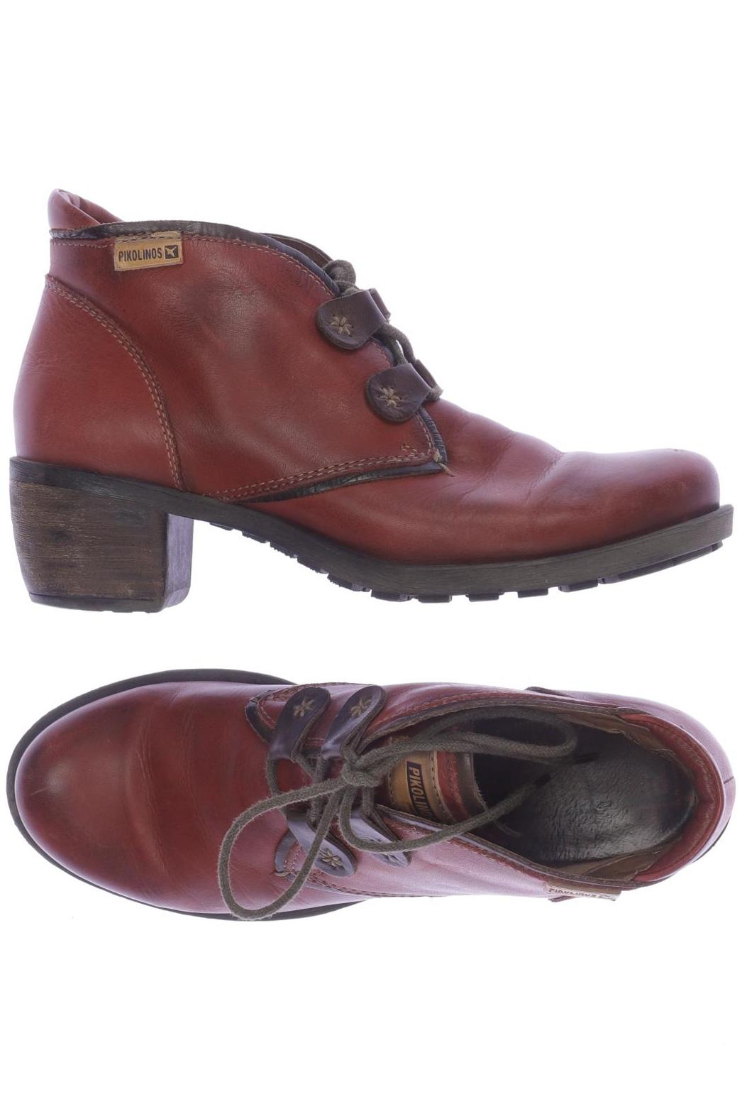 

Pikolinos Damen Stiefelette, rot, Gr. 37