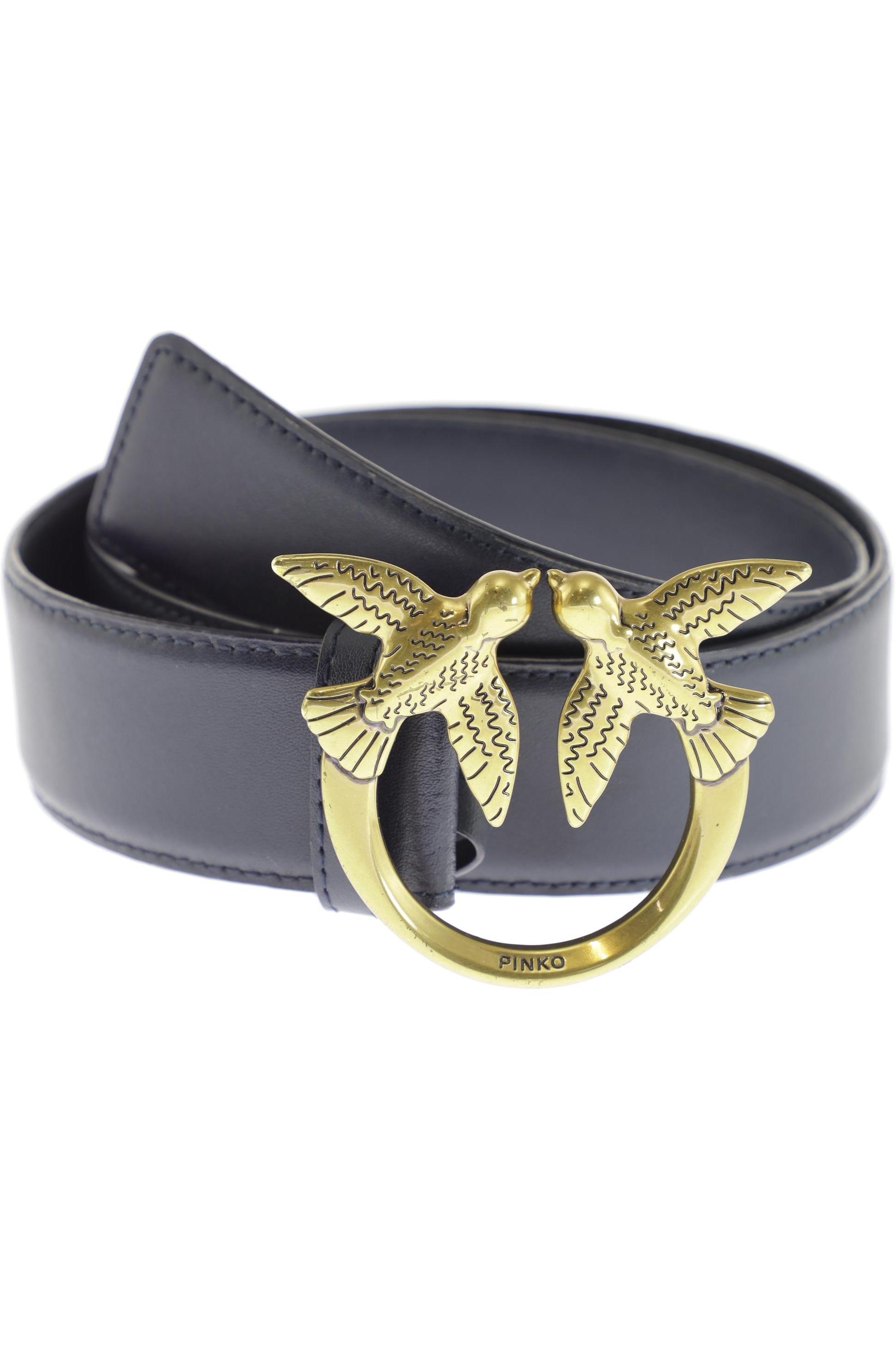 

Pinko Damen Gürtel, marineblau, Gr. 75