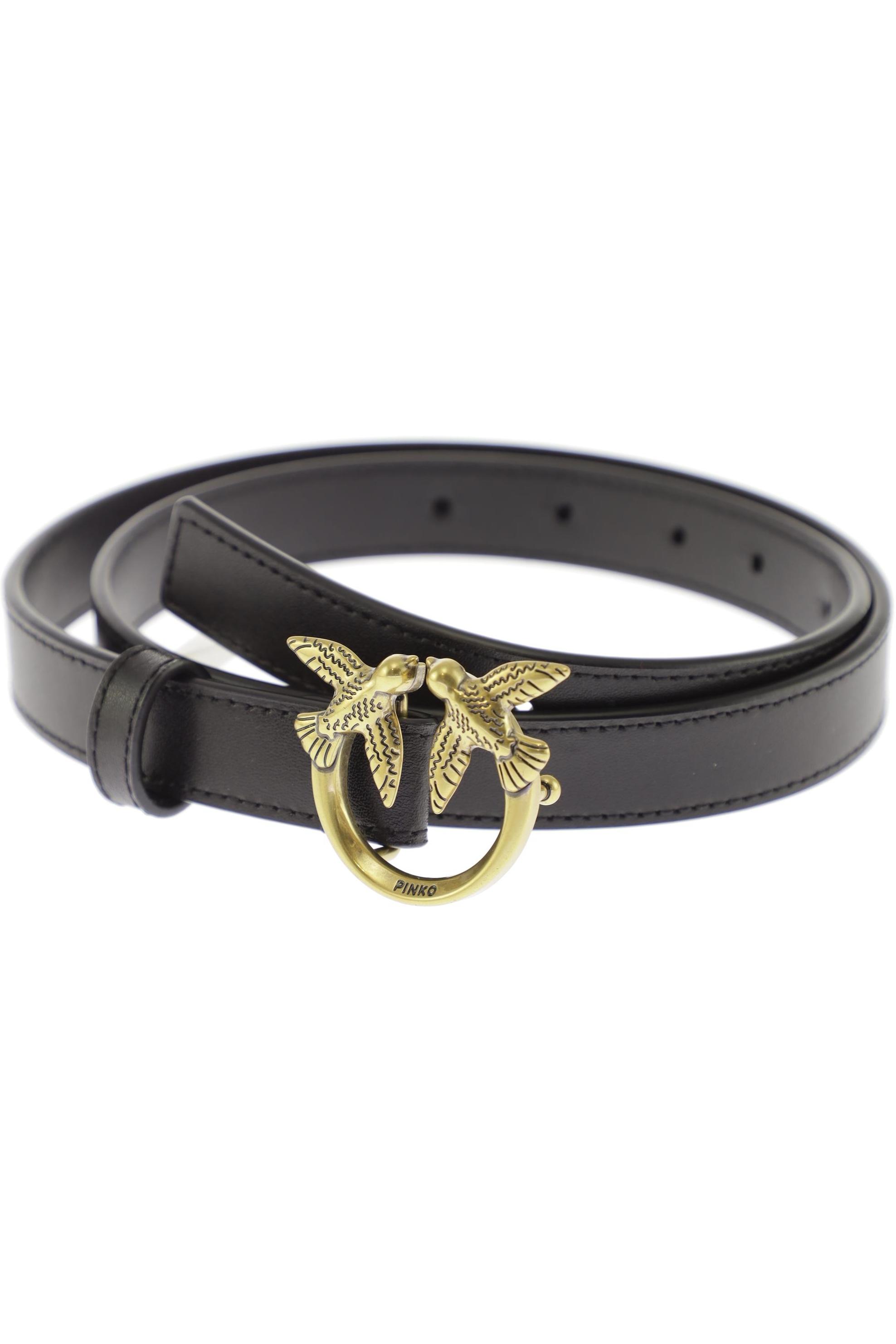 

Pinko Damen Gürtel, schwarz, Gr. 70
