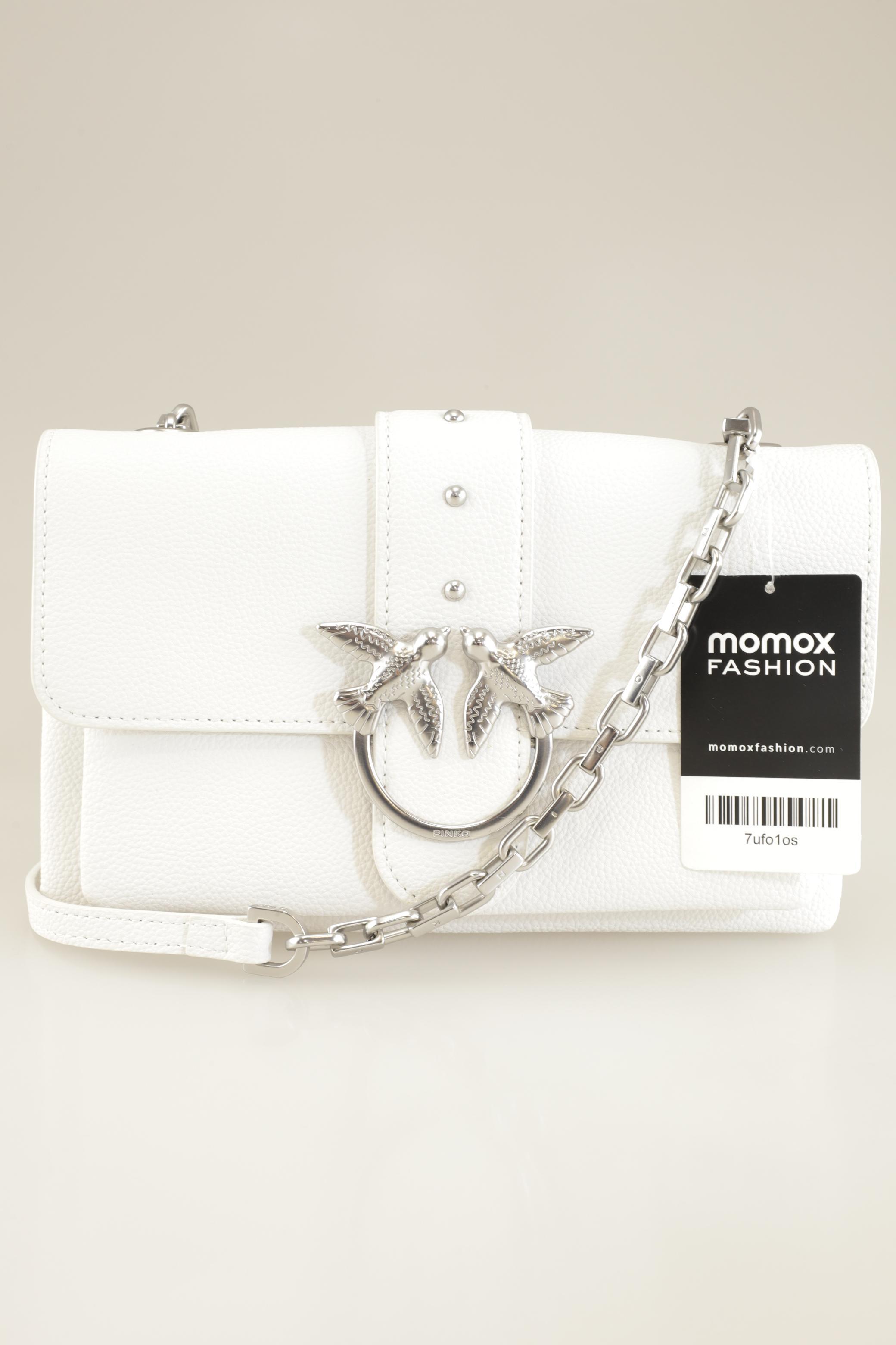 

Pinko Damen Handtasche, weiß, Gr.