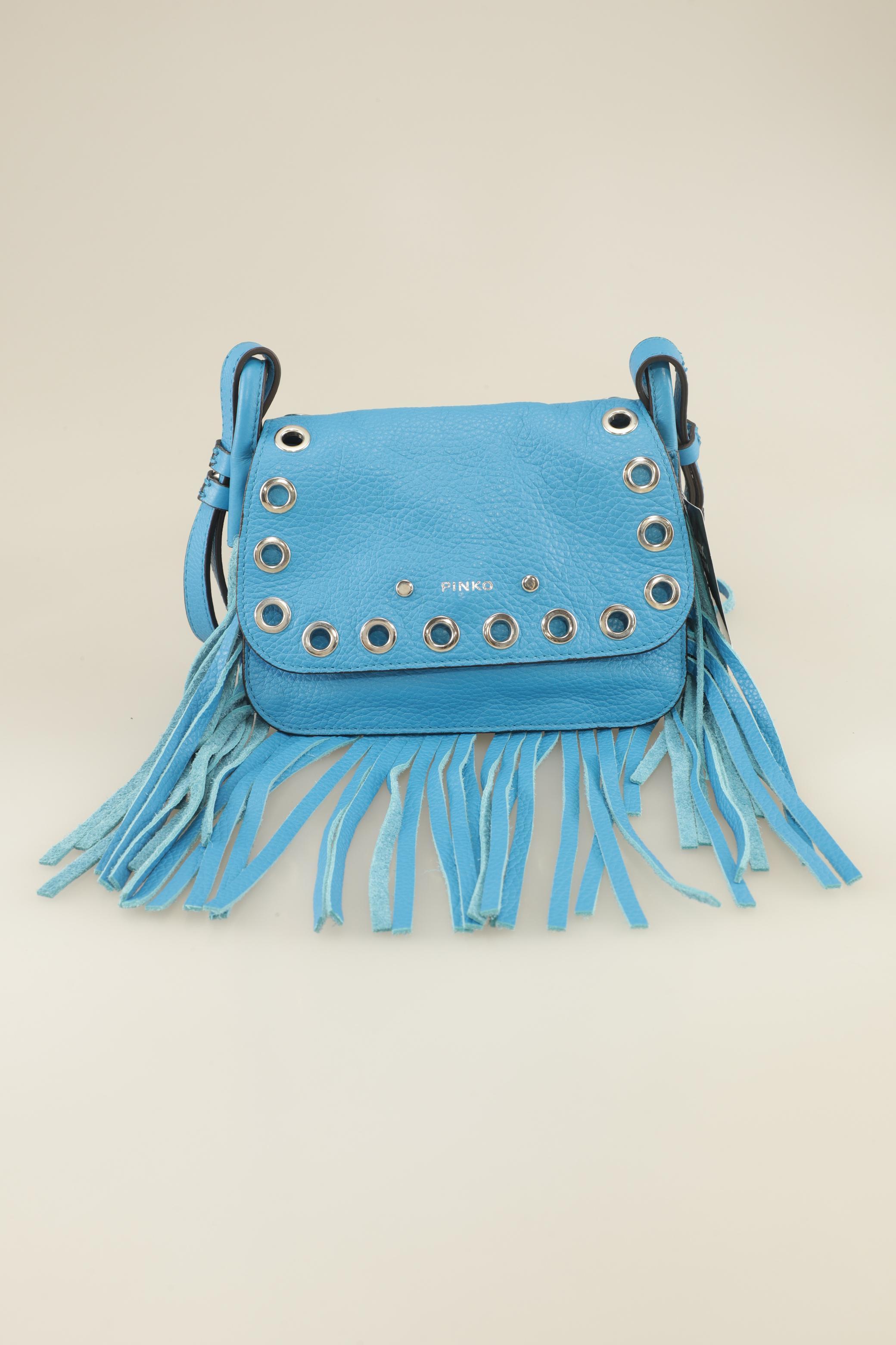 

Pinko Damen Handtasche, blau, Gr.