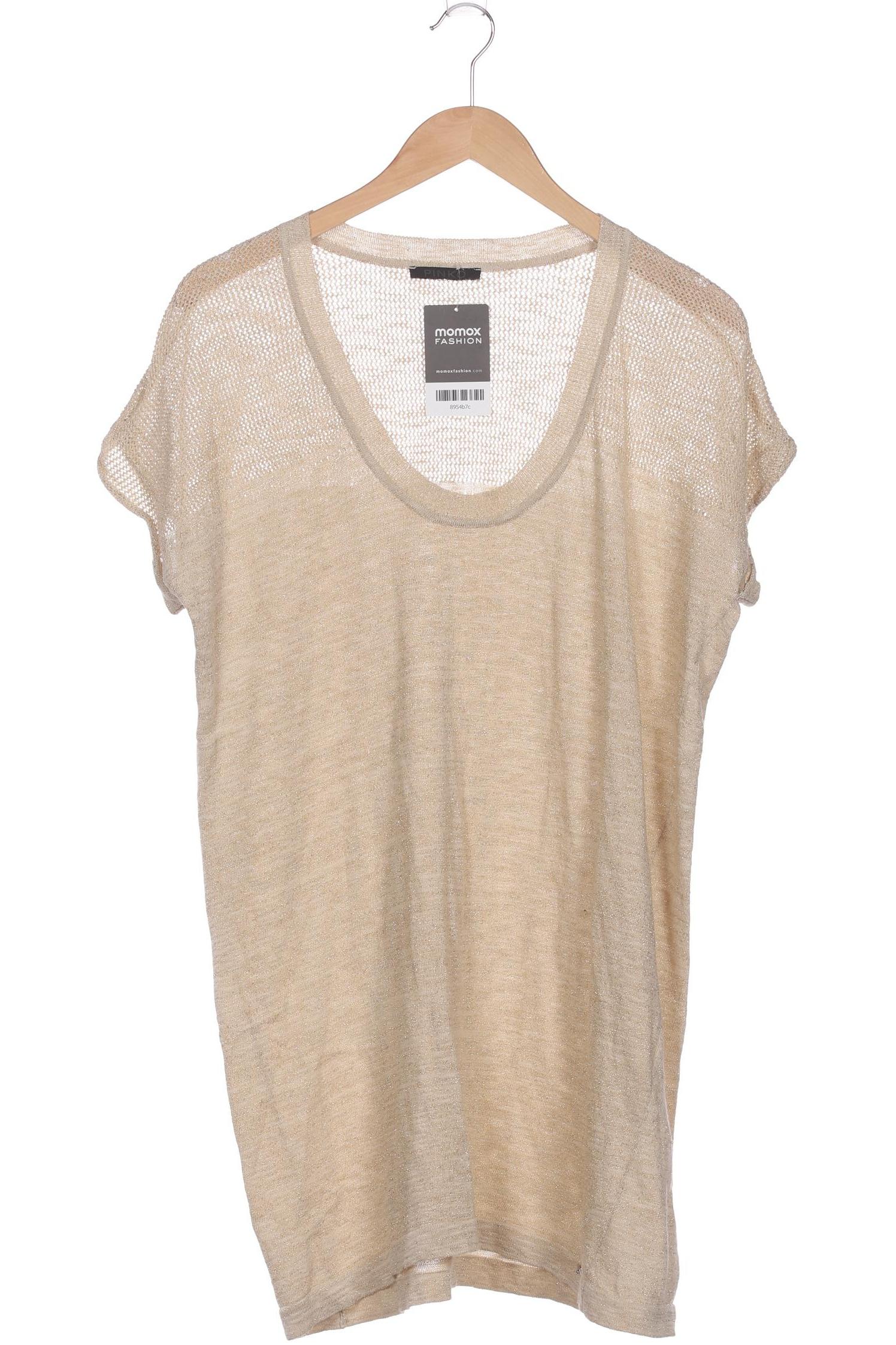 

Pinko Damen T-Shirt, beige, Gr. 38