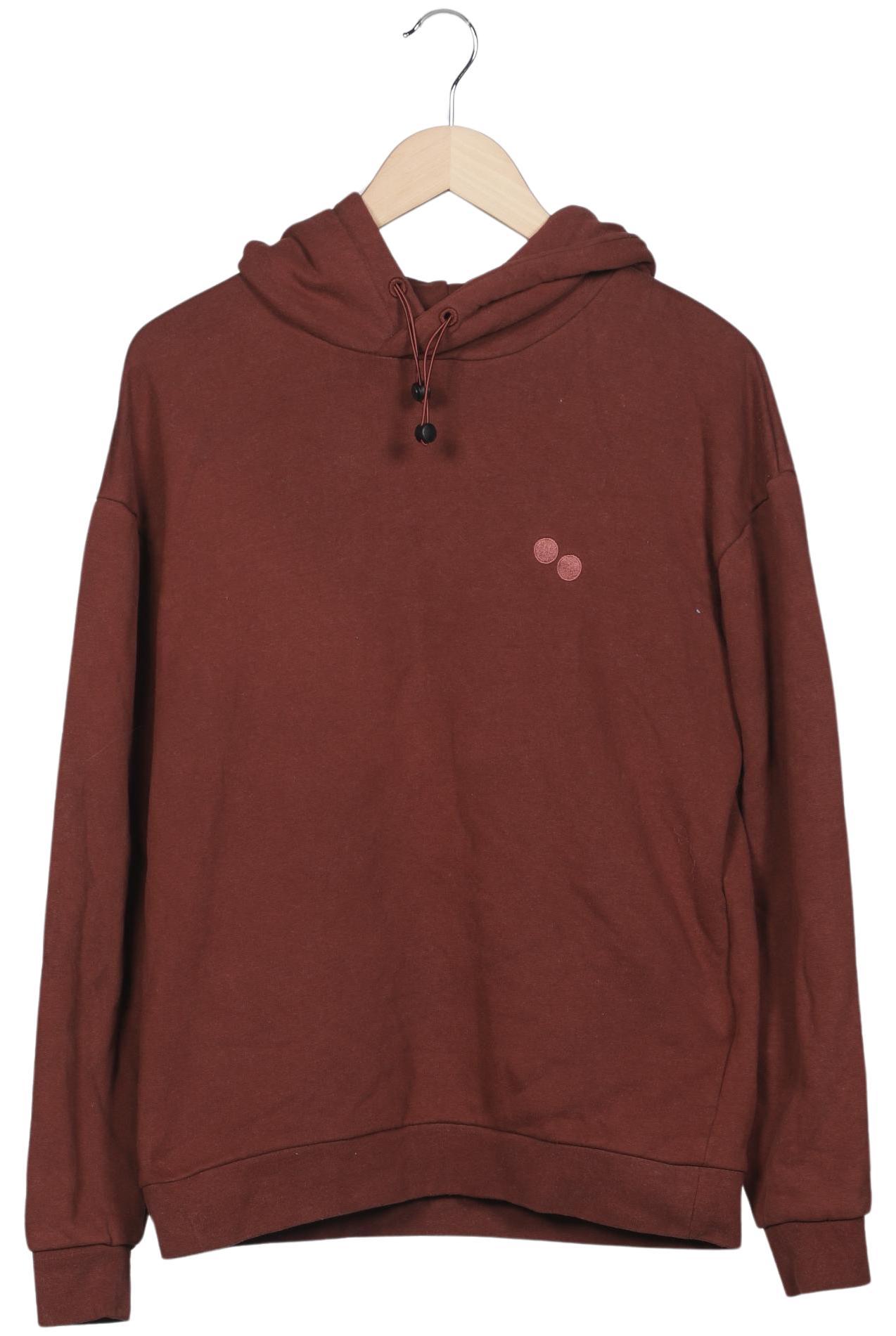 

pinqponq Damen Kapuzenpullover, braun, Gr. 44