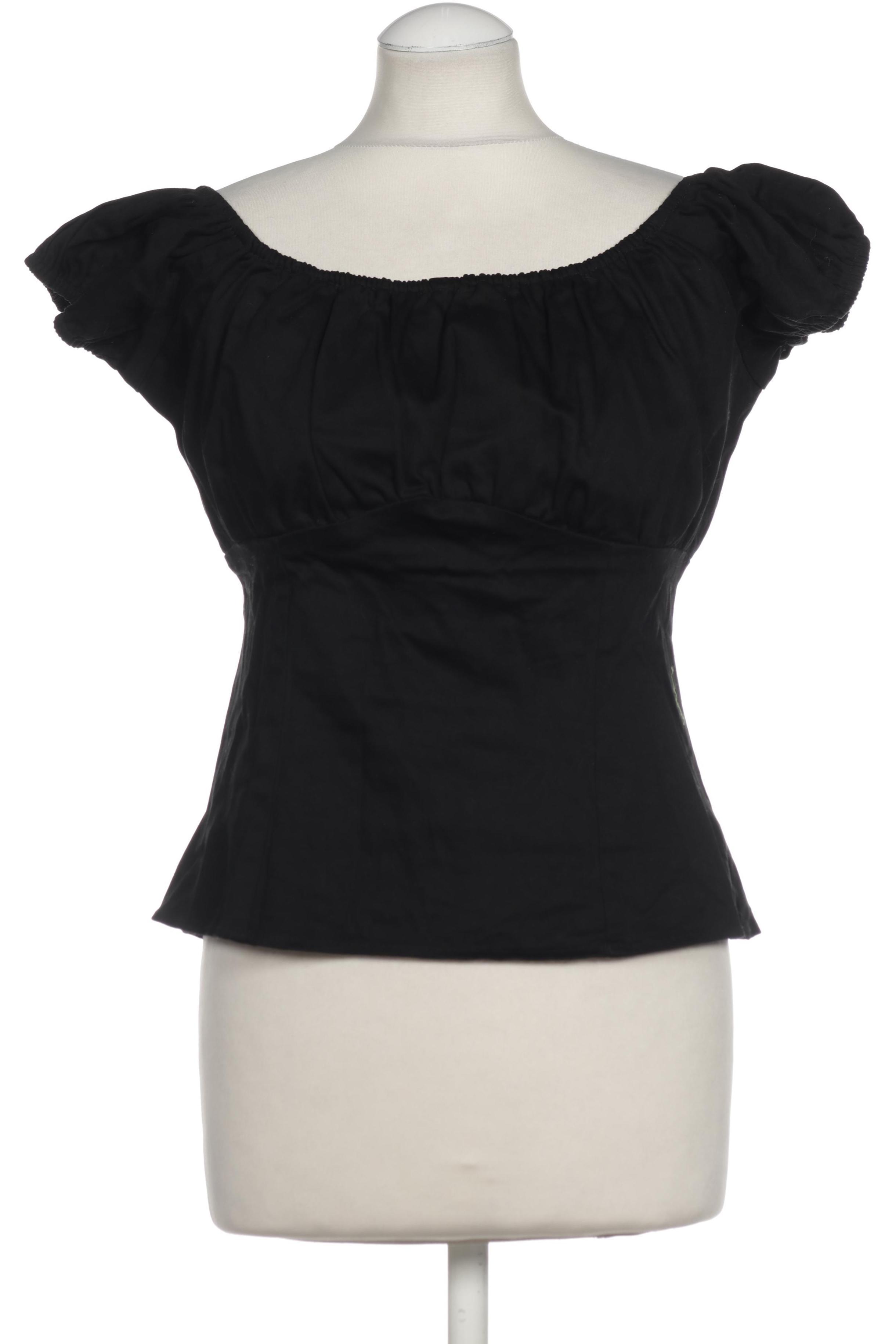 

Pinup Couture Damen Bluse, schwarz, Gr.