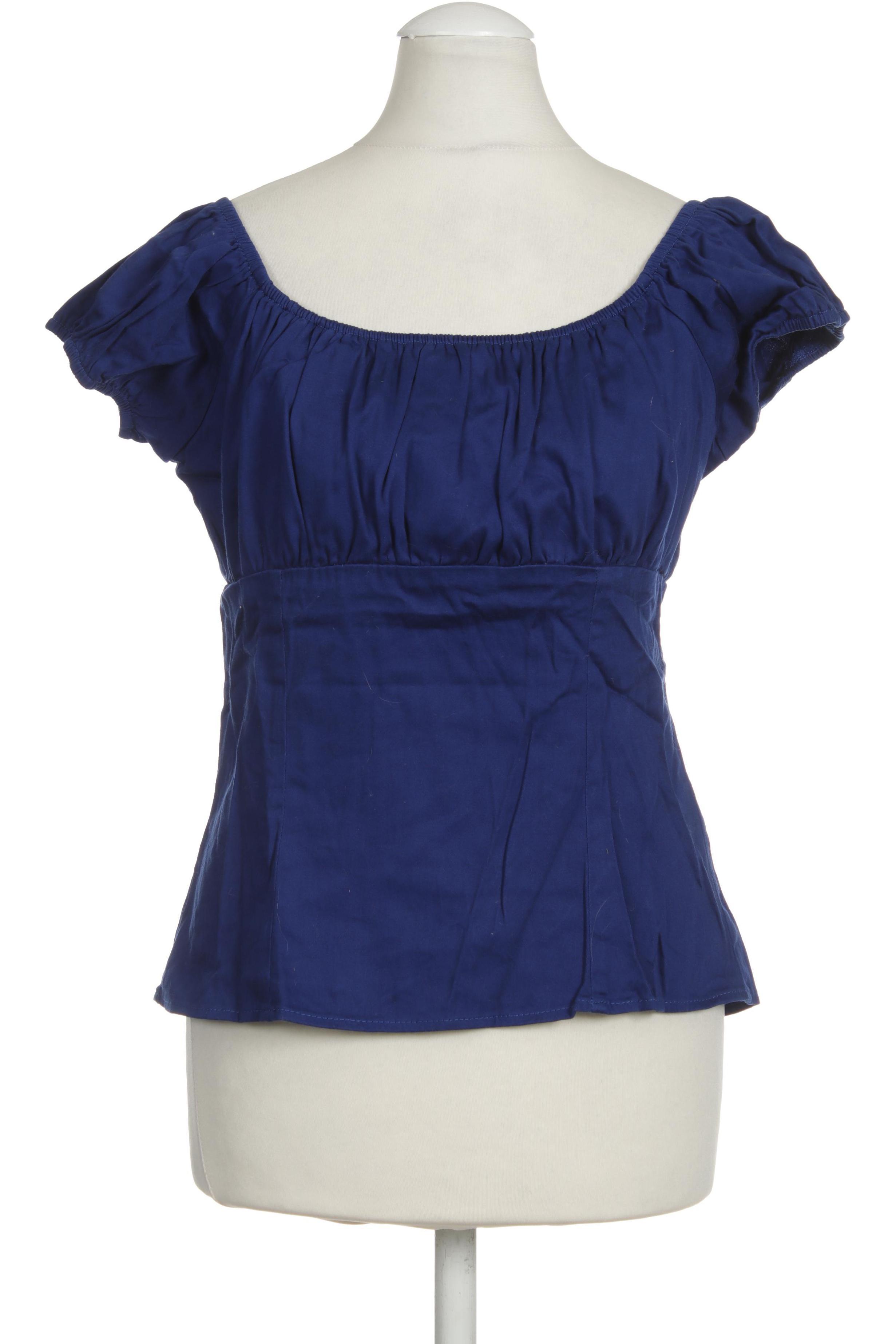 

Pinup Couture Damen Bluse, blau, Gr.