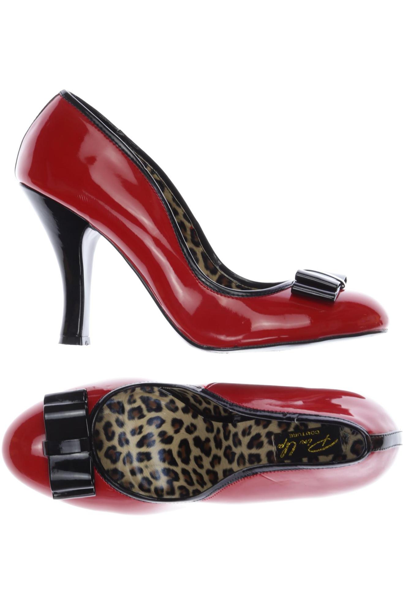 

Pinup Couture Damen Pumps, rot, Gr. 10