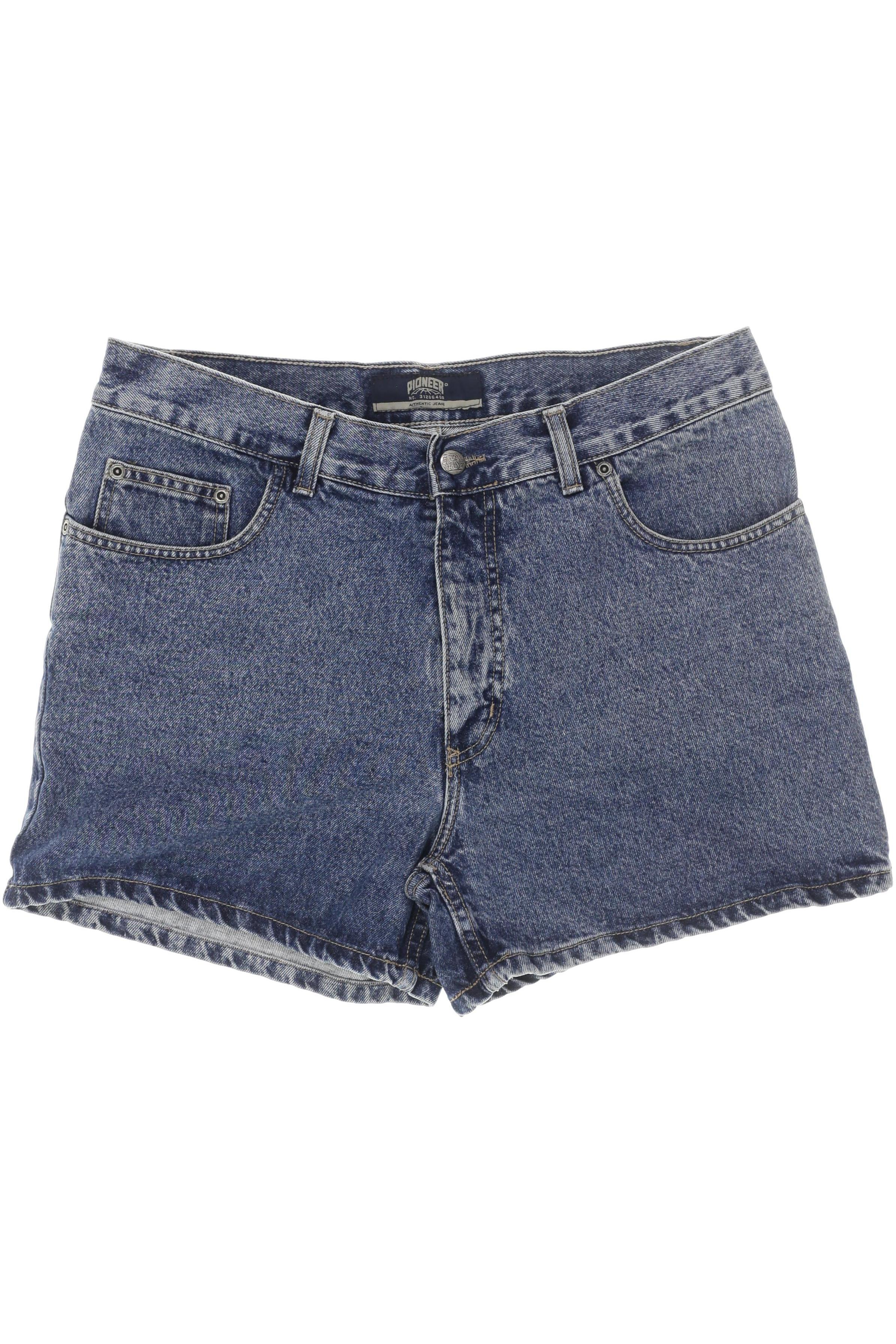 

Pioneer Damen Shorts, blau, Gr. 36