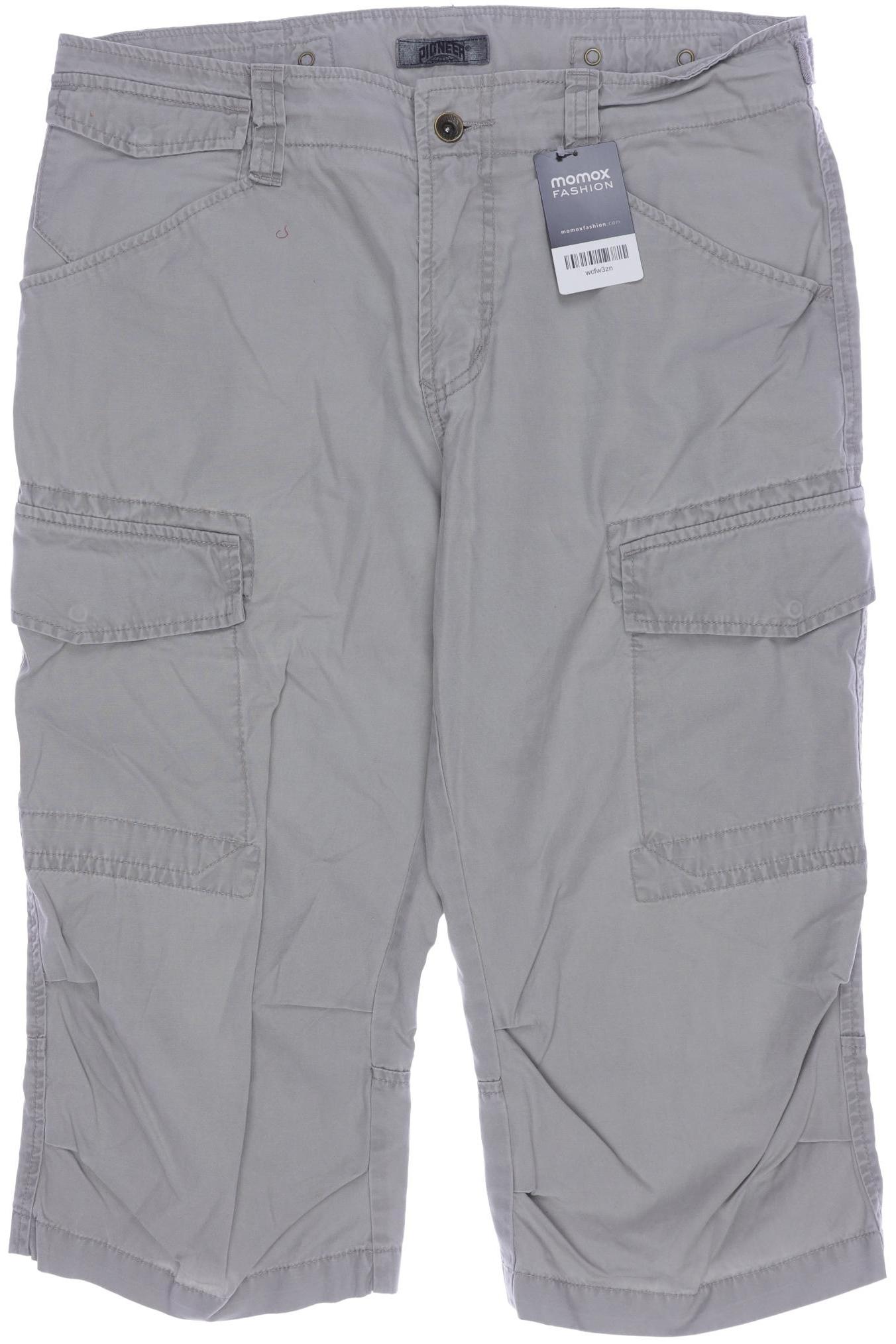 Thumbnail - Pioneer Damen Stoffhose, grau, Gr. 36