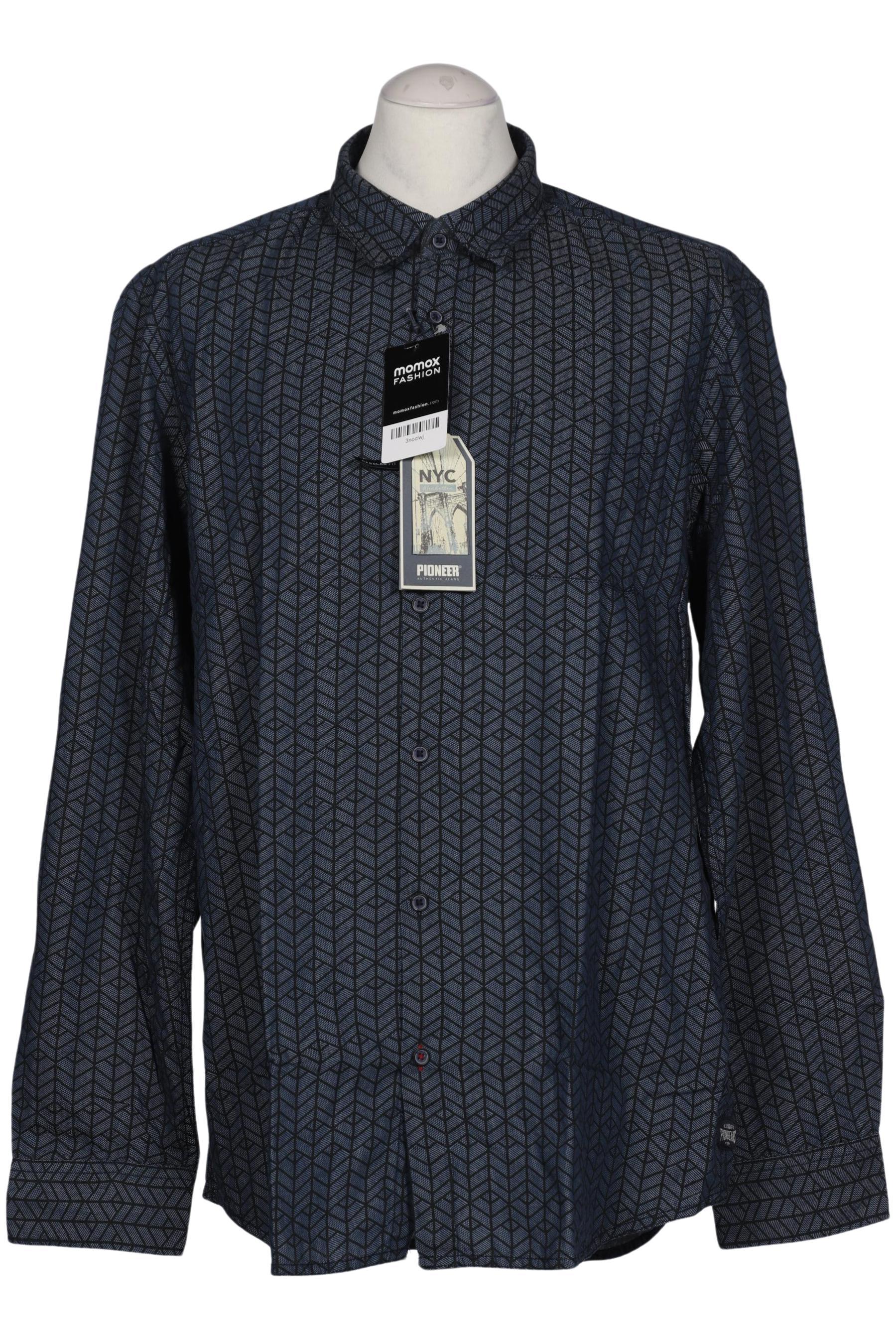 

Pioneer Herren Hemd, marineblau, Gr. 54