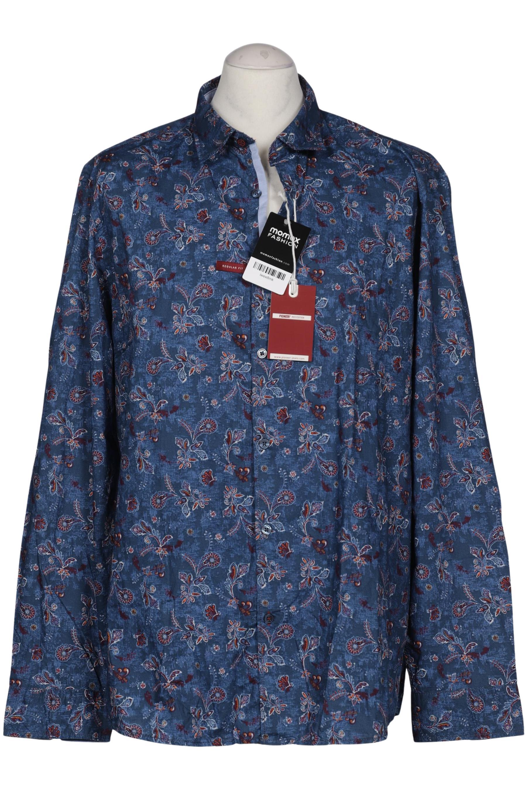 

Pioneer Herren Hemd, blau, Gr. 54