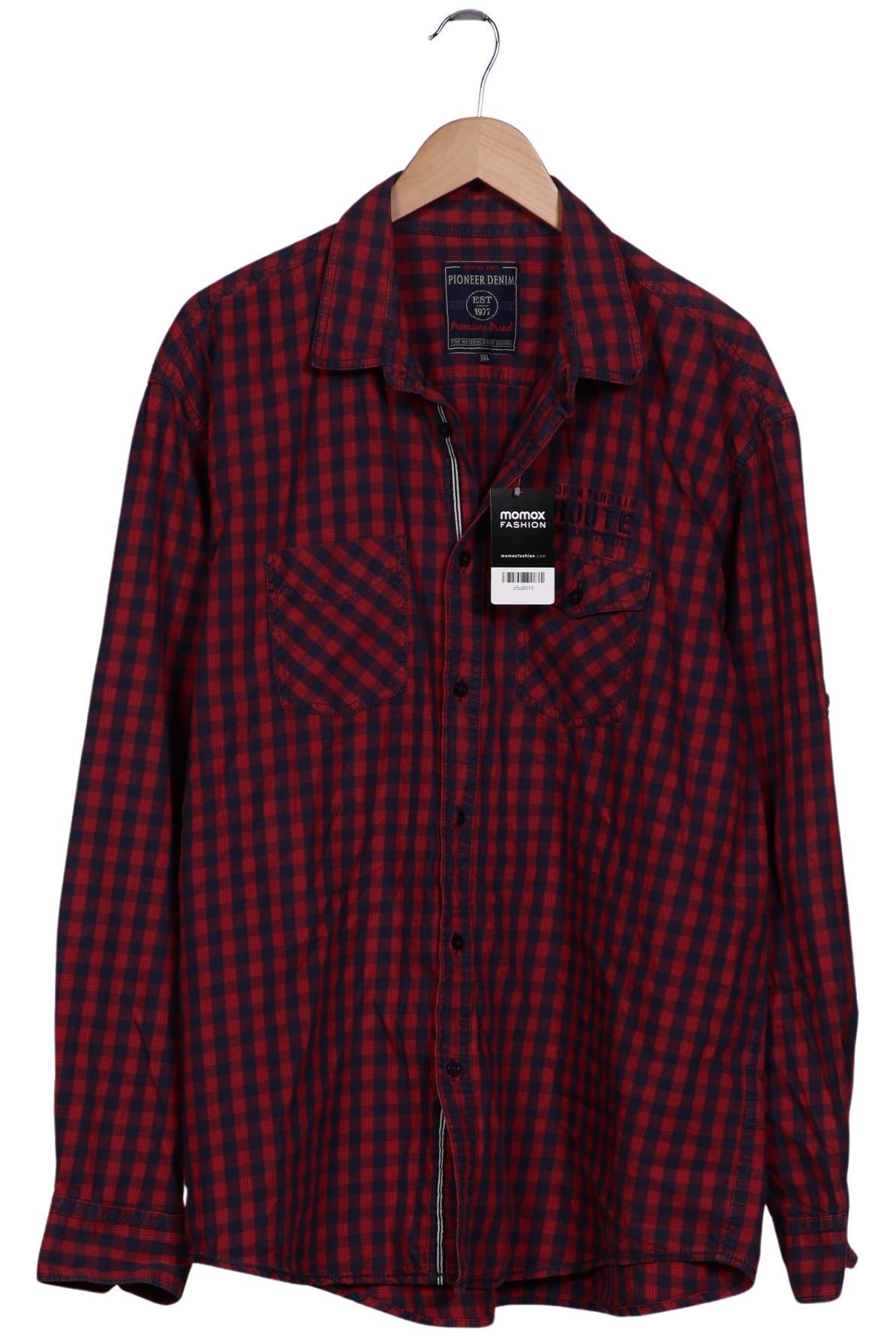 

Pioneer Herren Hemd, bordeaux, Gr. 58