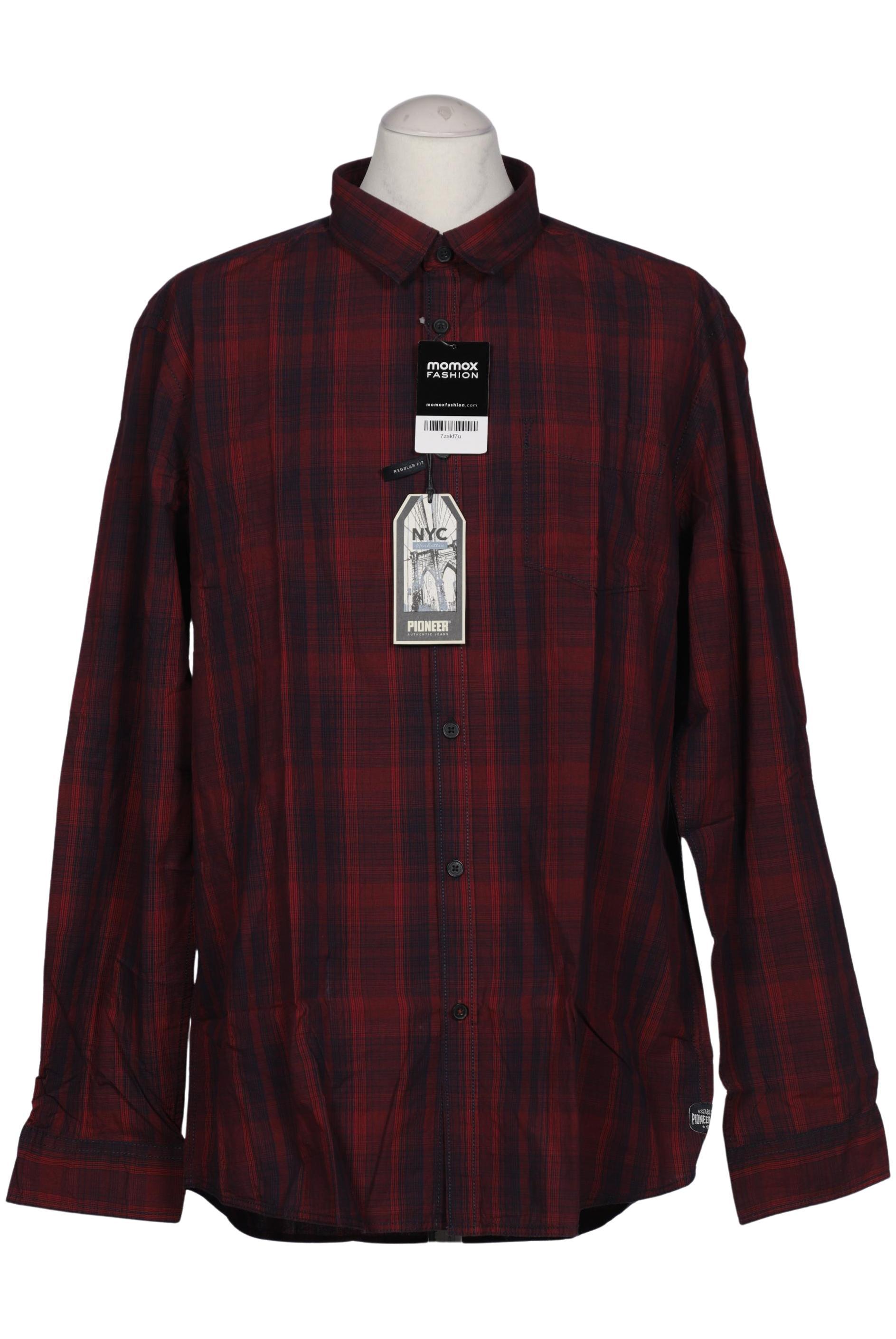 Thumbnail - Pioneer Herren Hemd, bordeaux, Gr. 54
