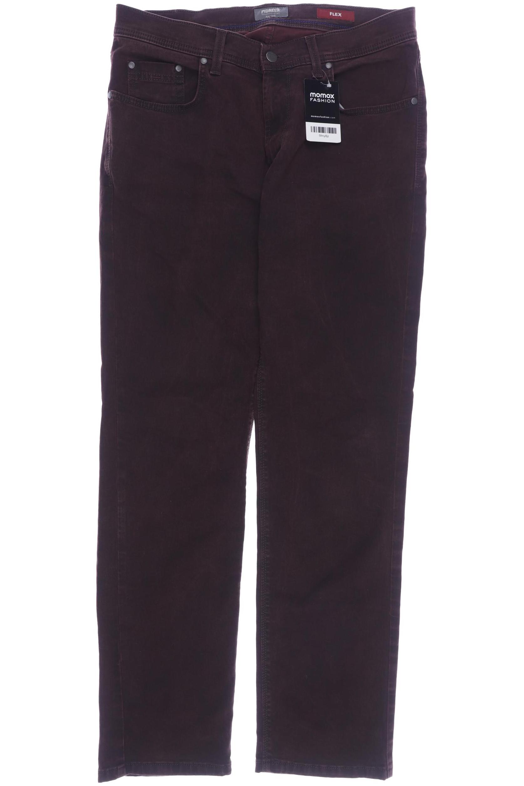 

PIONEER Herren Jeans, bordeaux