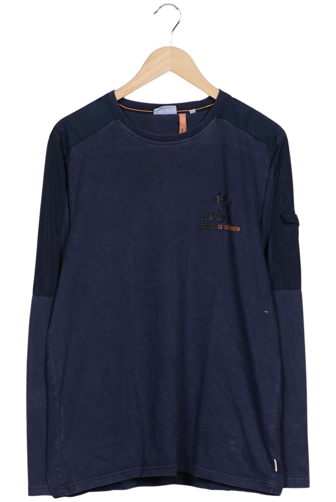 

Pioneer Herren Langarmshirt, marineblau, Gr. 52
